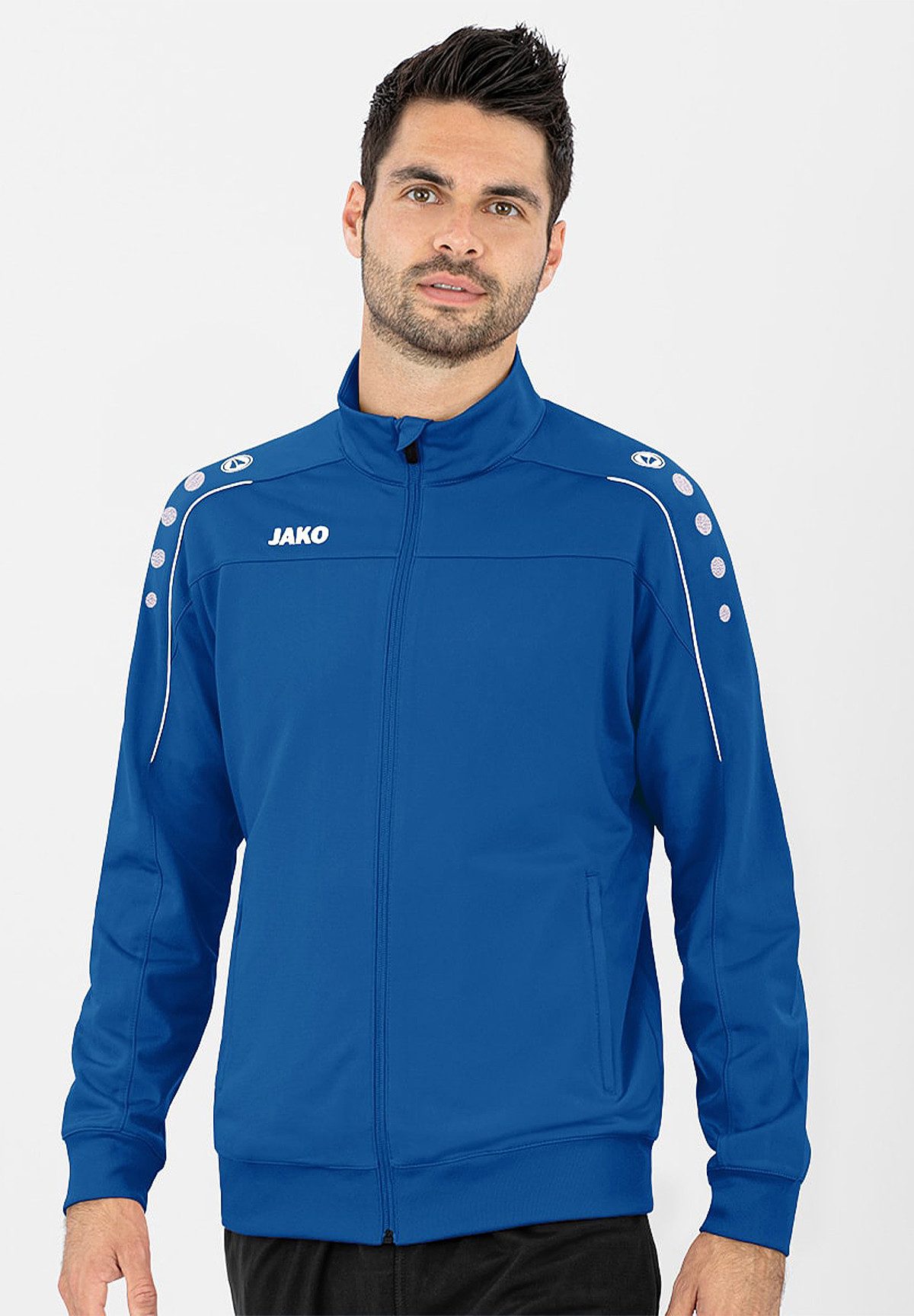 Jako Trainingsjacke mit Reißverschlusstaschen Polyesterjacke Classico günstig online kaufen