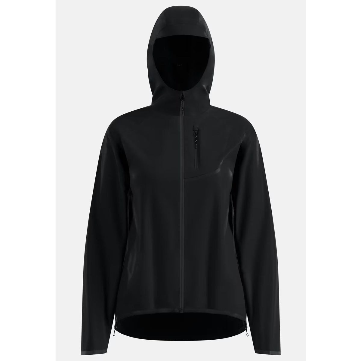 Odlo Outdoorjacke The Zeroweight Dual Dry Performance Knit Waterproof Running Jacket Wasserdichte und atmungsaktive Laufjacke aus recycelten Materialien