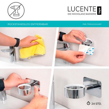 bremermann Toilettenpapierhalter Bad-Serie LUCENTE TAPE - Toilettenpapierhalter aus Edelstahl, chrom