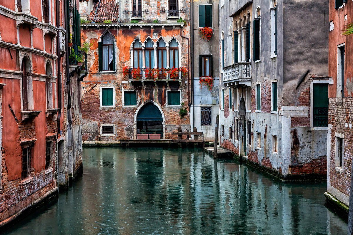 Papermoon Fototapete Venedig Häuser