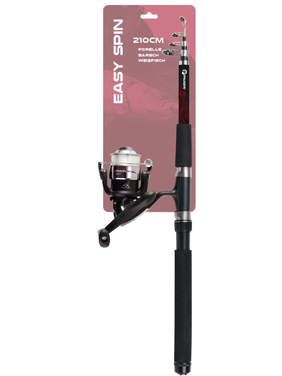Paladin Aalrute Paladin Angelset Forelle Barsch Länge: 210 cm