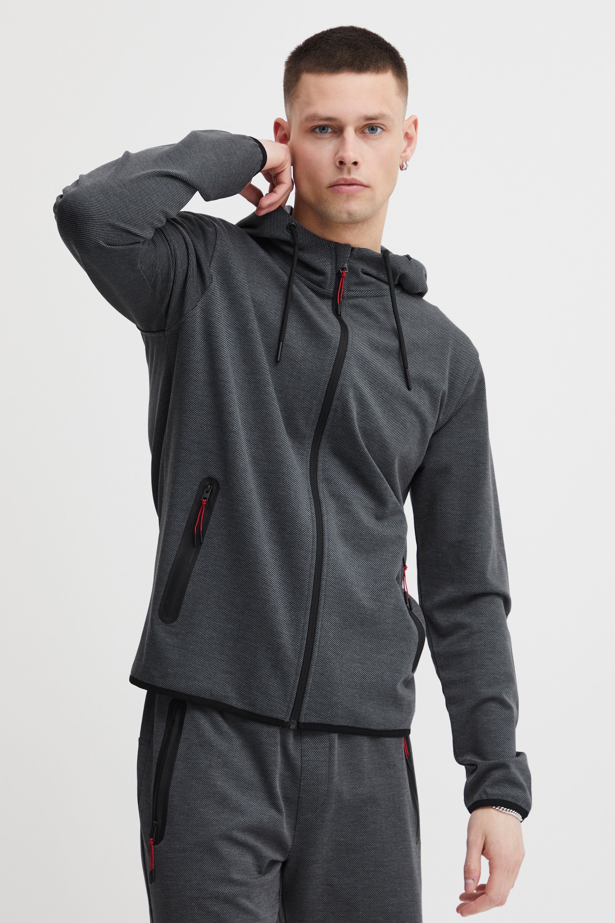 !Solid Kapuzensweatjacke SDVidit - 21301042-ME günstig online kaufen