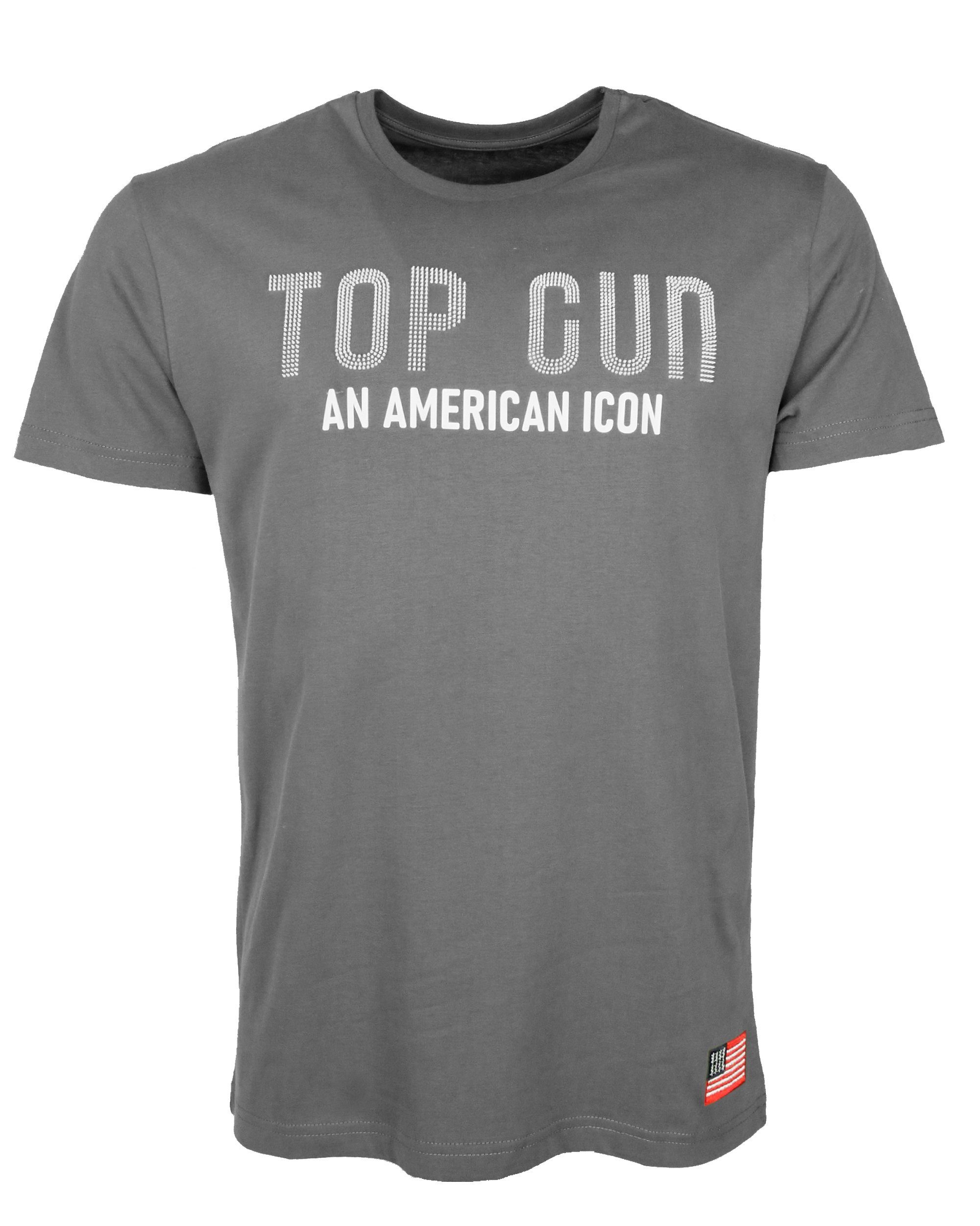 TOP GUN T-Shirt TG20212009 anthracite