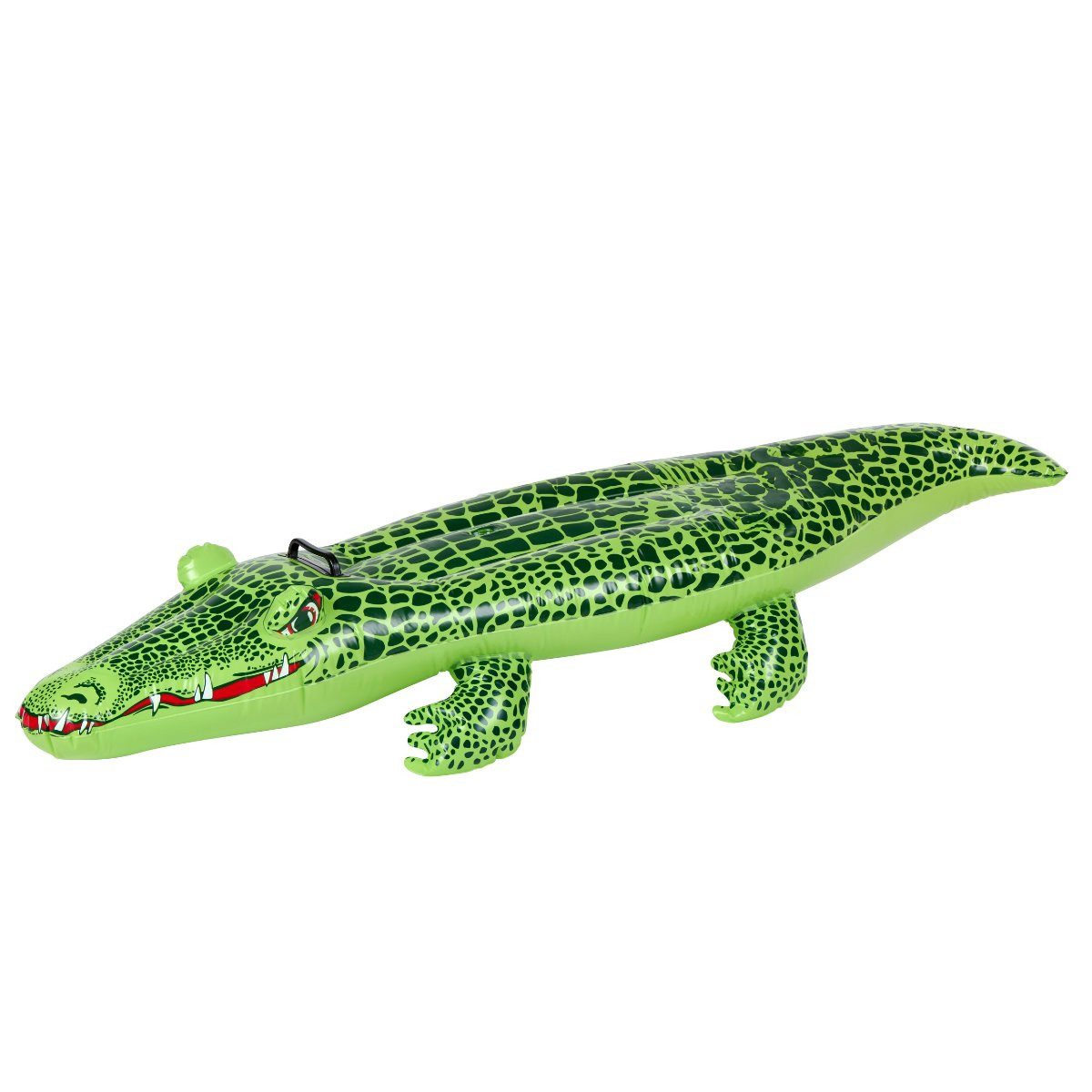 Eddy Toys Aufblasbare Schwimmfigur Eddy Toys Aufblas Krokodil – Schwimmtier Aufblasbar Kinder