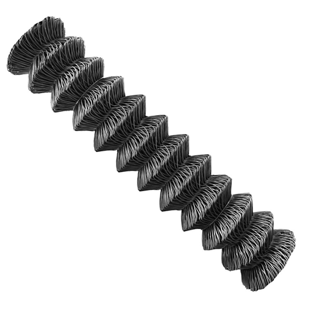 V2Aox Maschendrahtzaun Drahtzaun 150 cm Höhe 15 m Maschendraht Gartenzaun Zaun Anthrazit