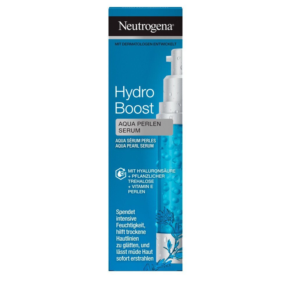 Neutrogena Nachtcreme Neutrogena Hydro Aqua (6x Boost 30ml) Serum Perlen 6er-Pack