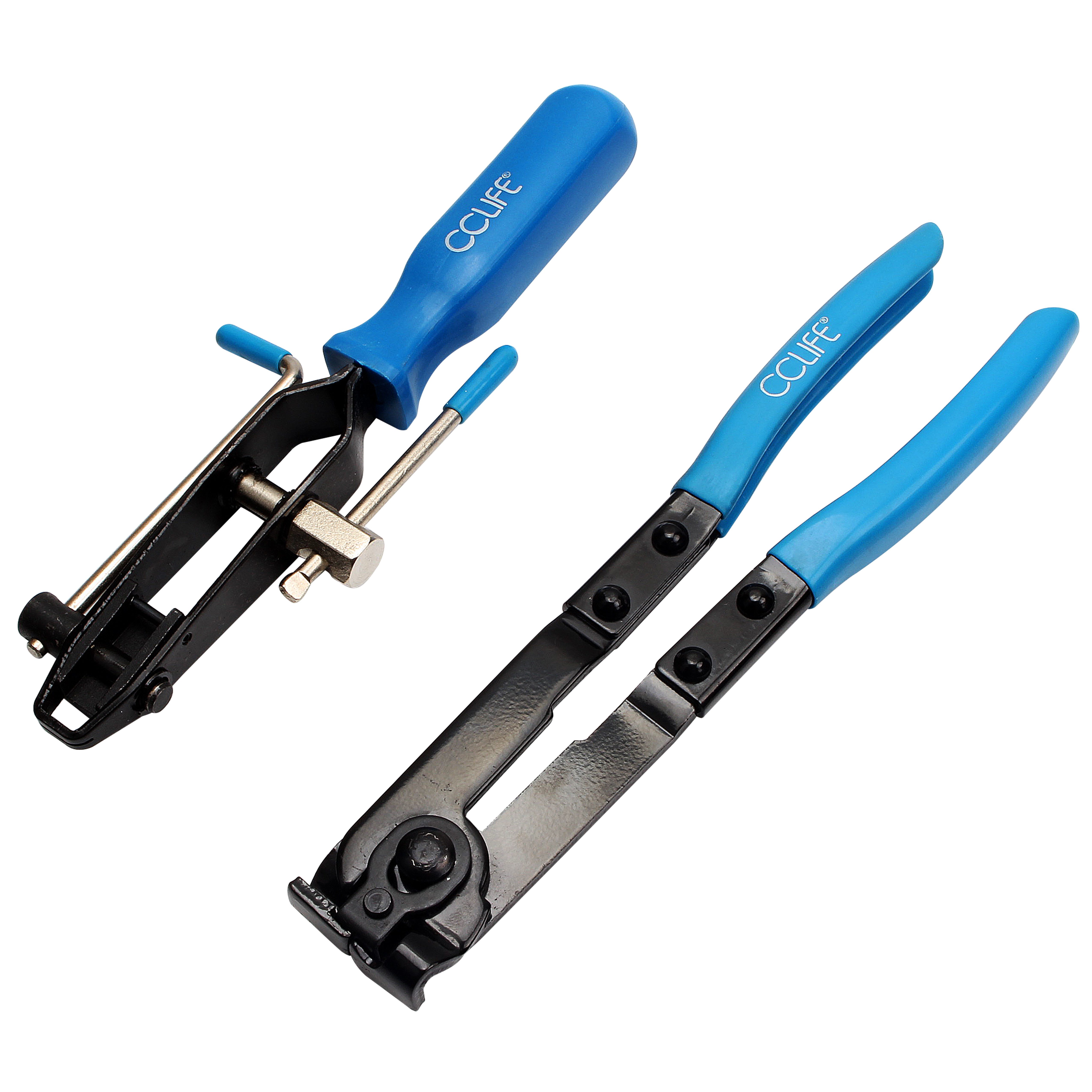 CCLIFE Kombizange Achsmanschetten Klemm Schneidvorrichtung Zange Zangensatz 2tlg, 2-tlg.