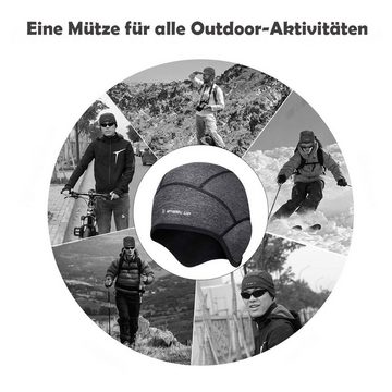 MidGard Unterhelmmütze Warme Helm-Unterziehmütze winddicht und atmungsaktiv Unisex Fleece