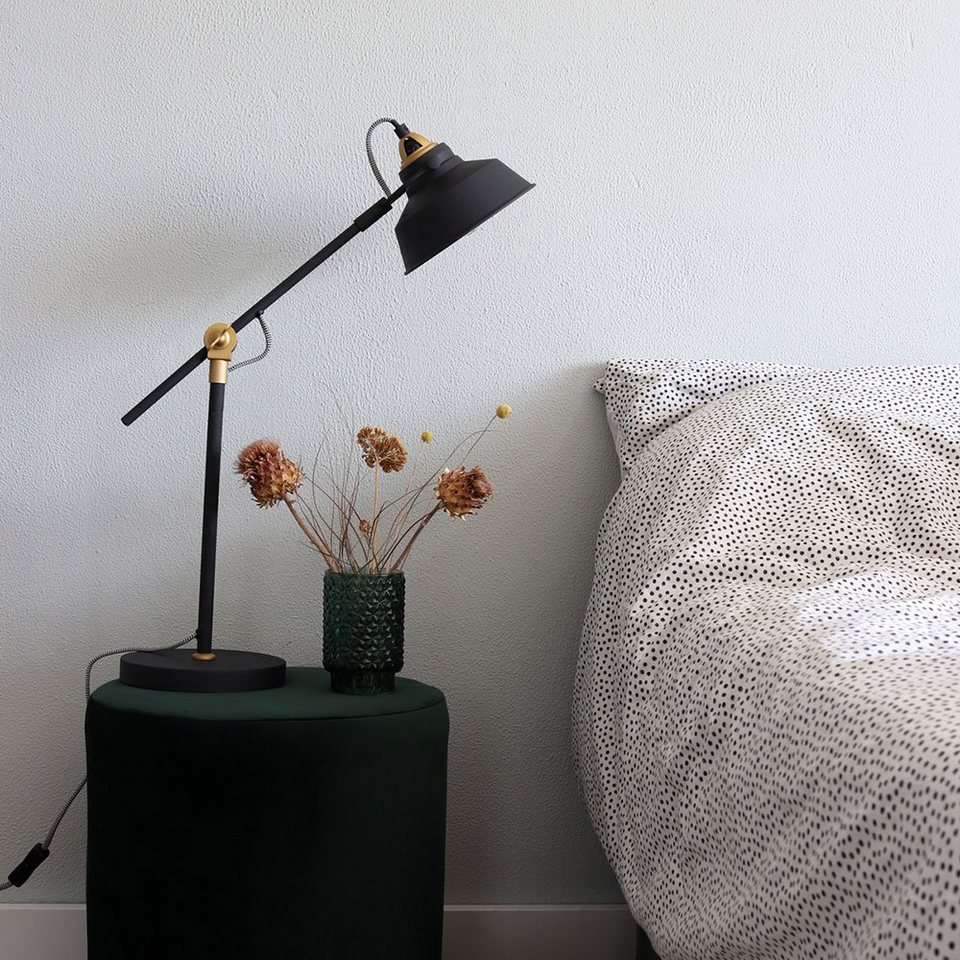 Graue Wohn Schlaf Zimmer Beleuchtung Stoff Nacht Tisch Lampen Leuchten modern
