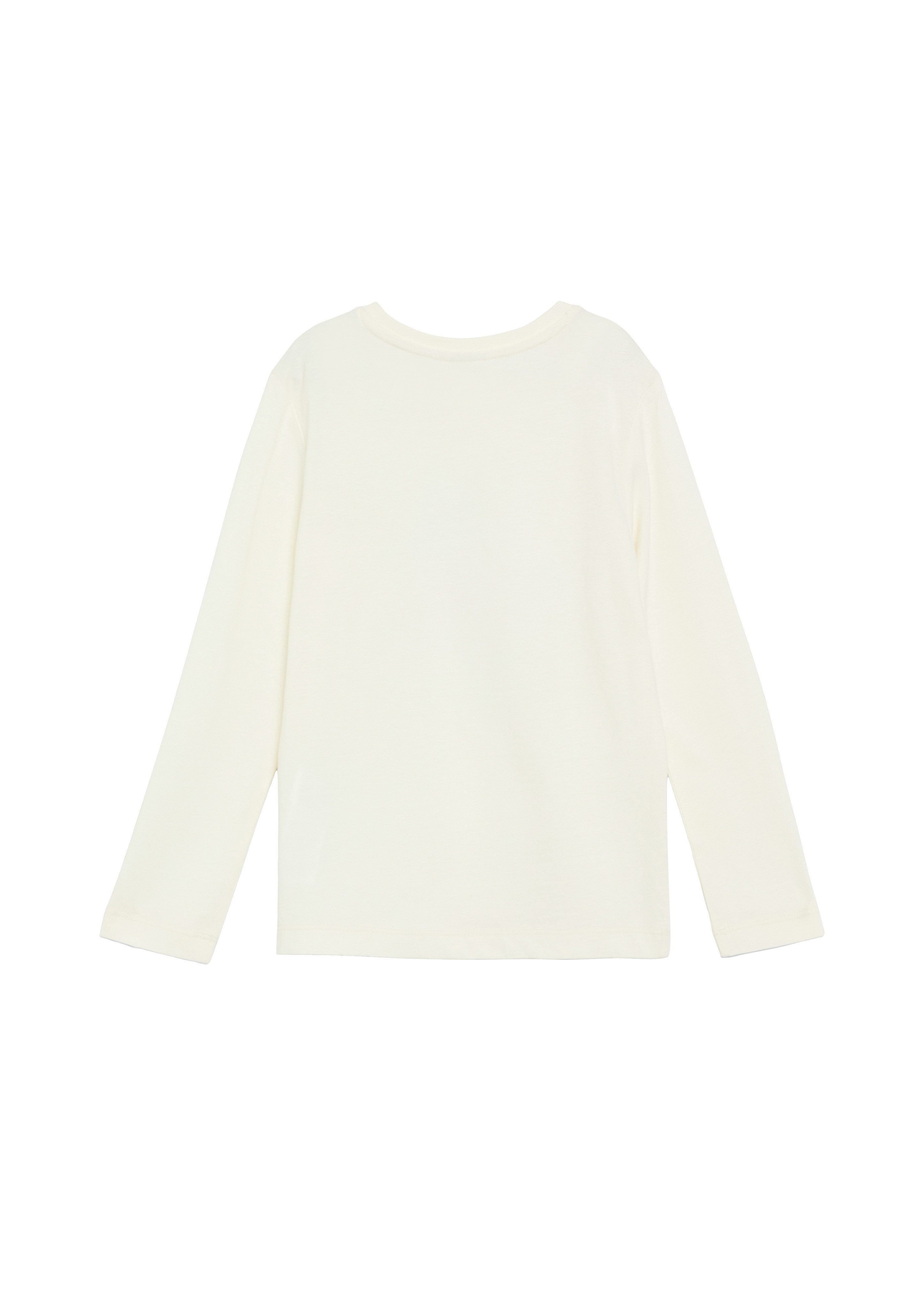 s.Oliver Junior Langarmshirt mit Pailletten-Print / für Girls