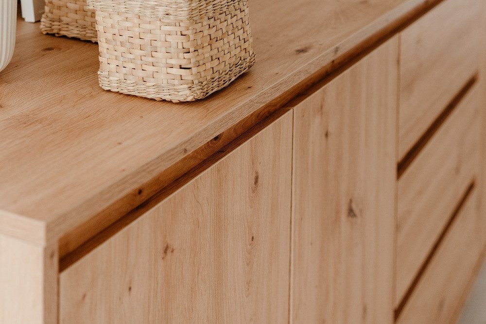 Finori Sideboard Kommode Korsika, Artisan Oak