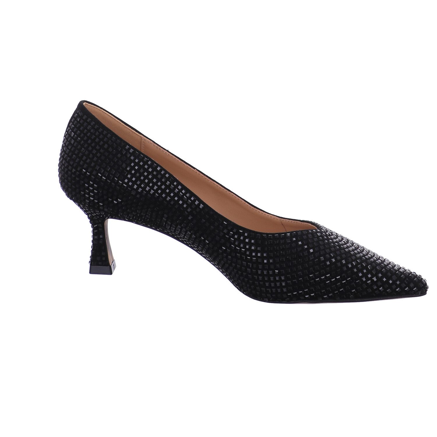 Alma en Pena Black sueder Ballerina