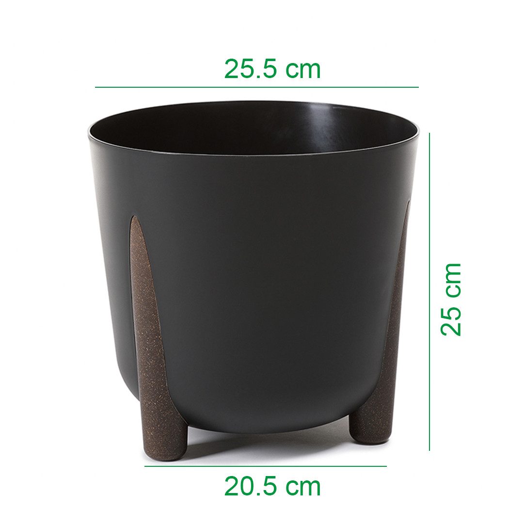 KAGM Blumentopf Pflanztopf Blumentopf mit Füßen günstig online kaufen