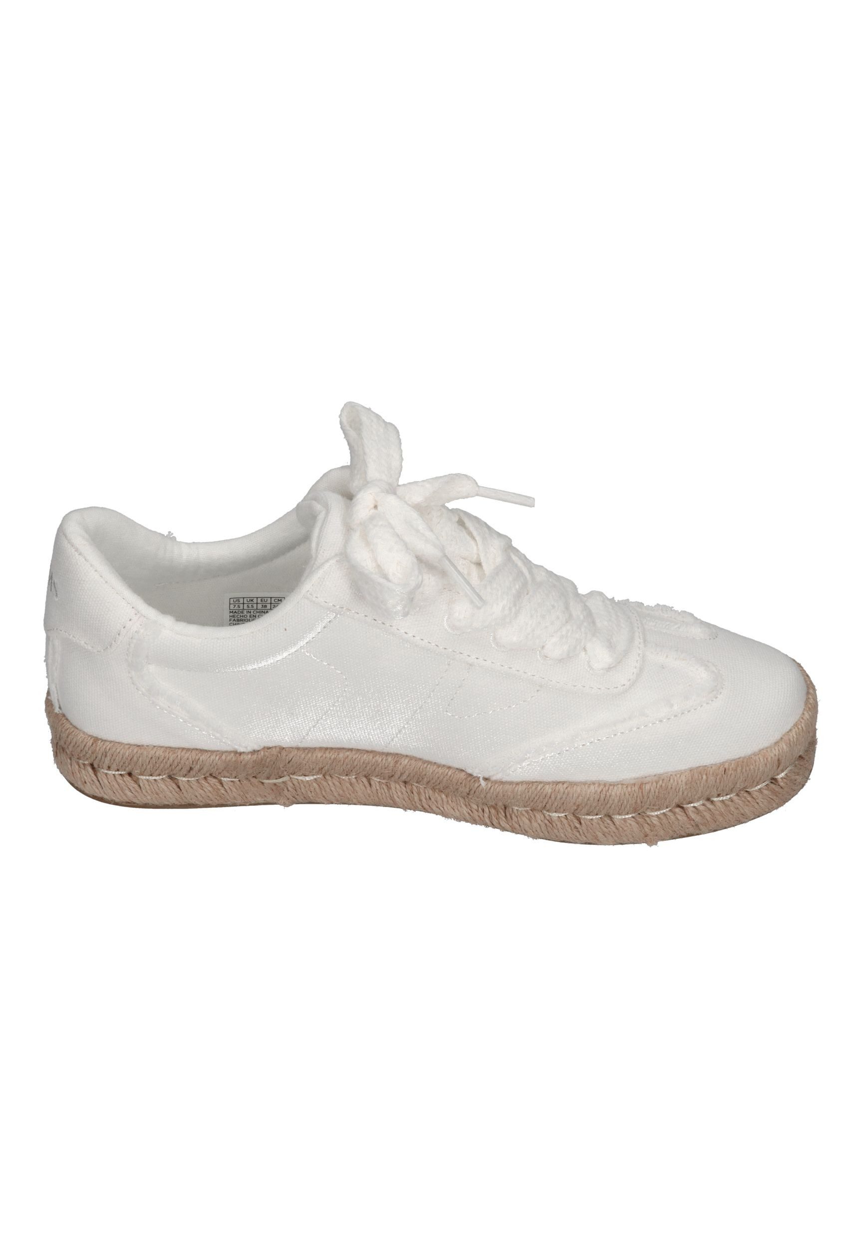 TOMS JESSE 10023114 Sneaker White Canvas Fray – Bild 4 von 5