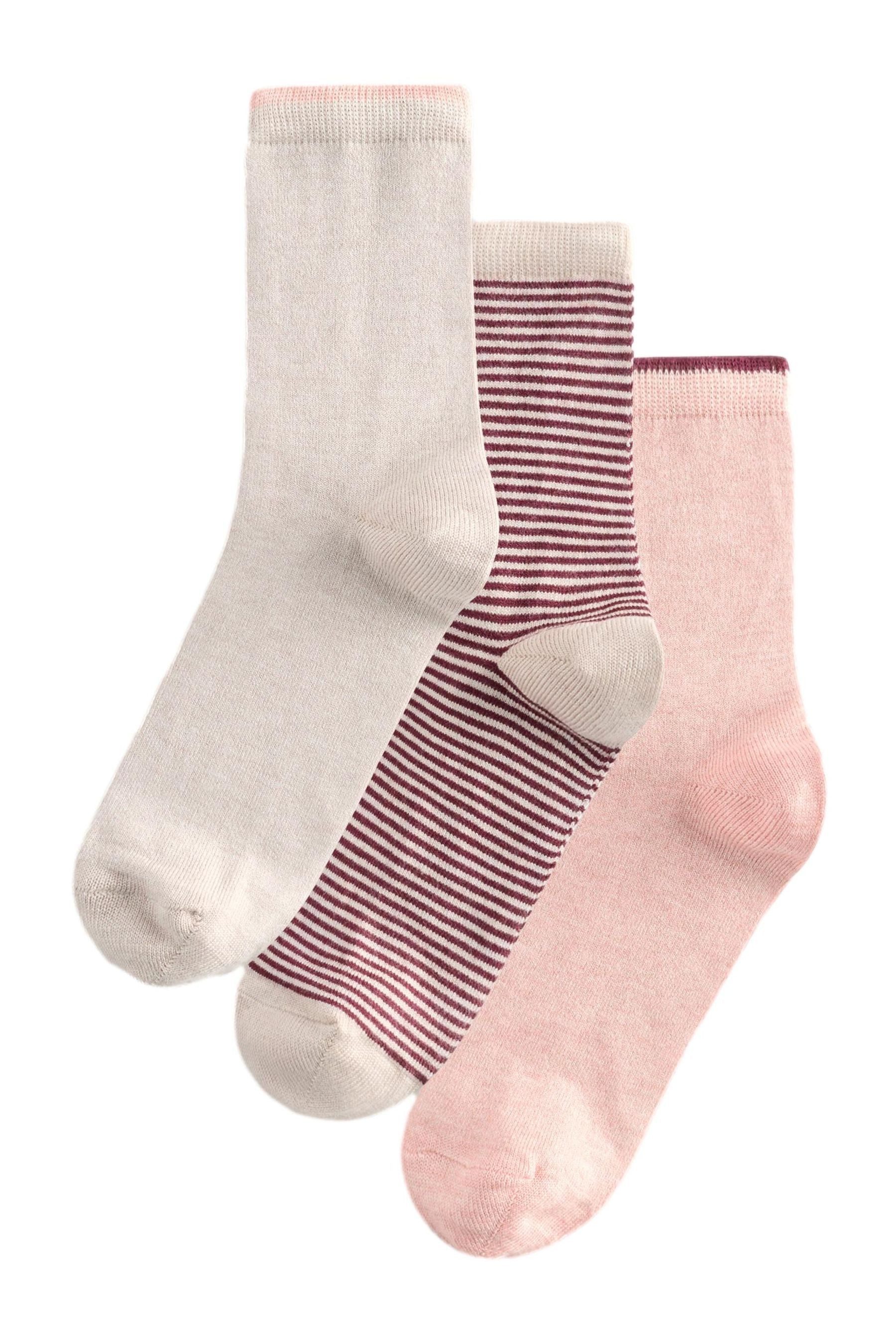 Kurzsocken Söckchen mit Wolle im 3er-Pack