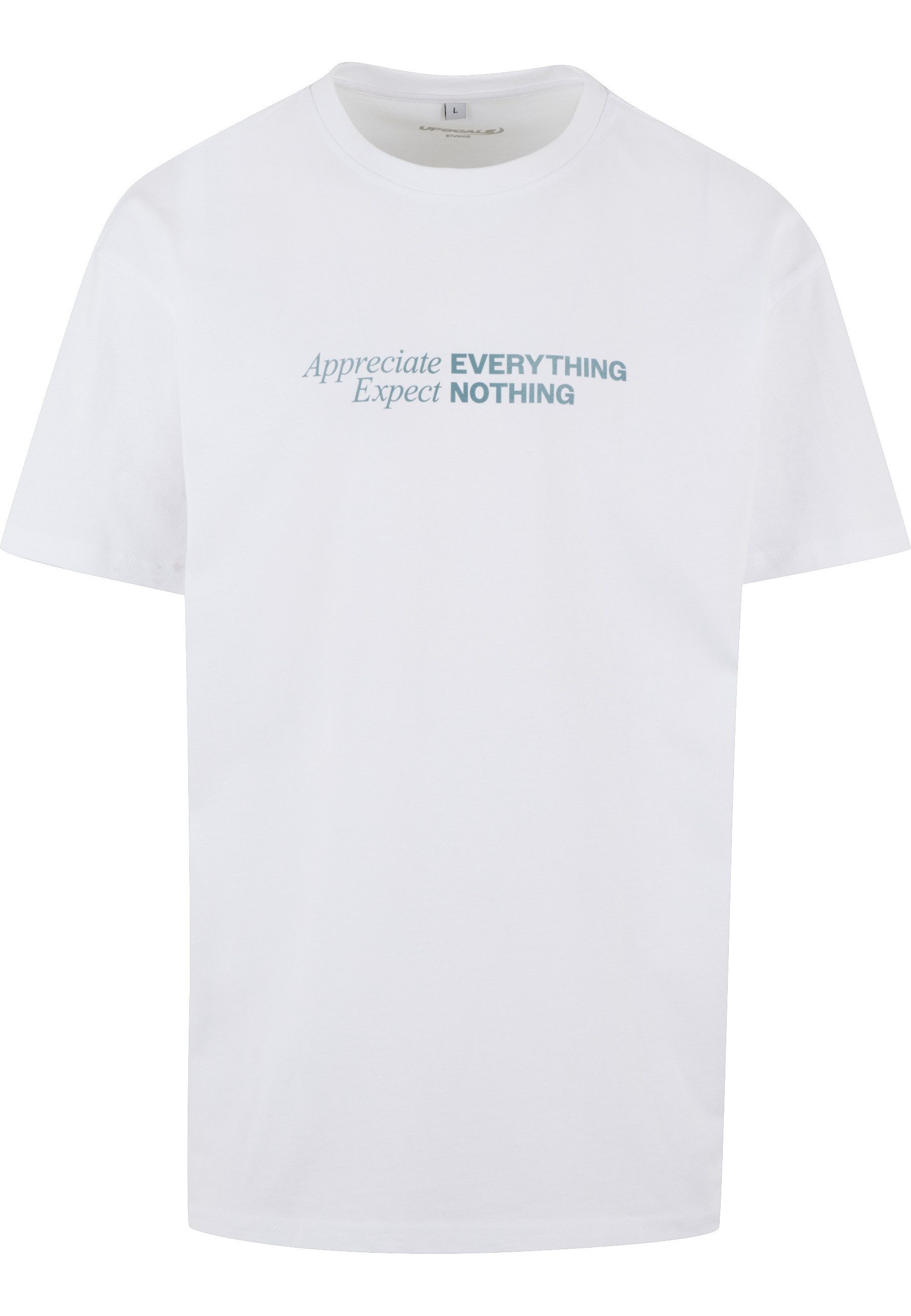 Upscale by Mister Tee T-Shirt Upscale by Mister Tee Appreciate Expect Oversize Tee (1-tlg)