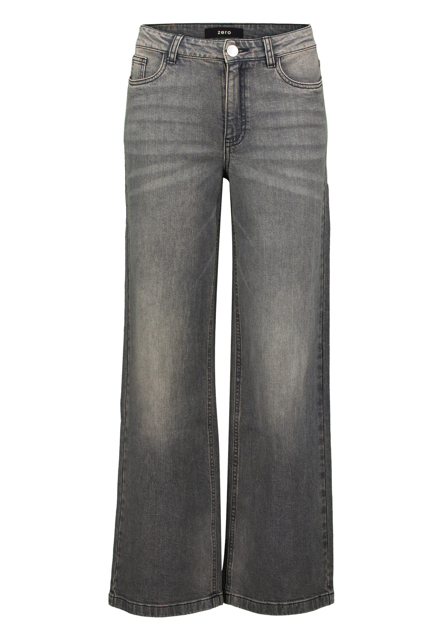 Slim-fit-Jeans Damen weites Bein 32 Inch