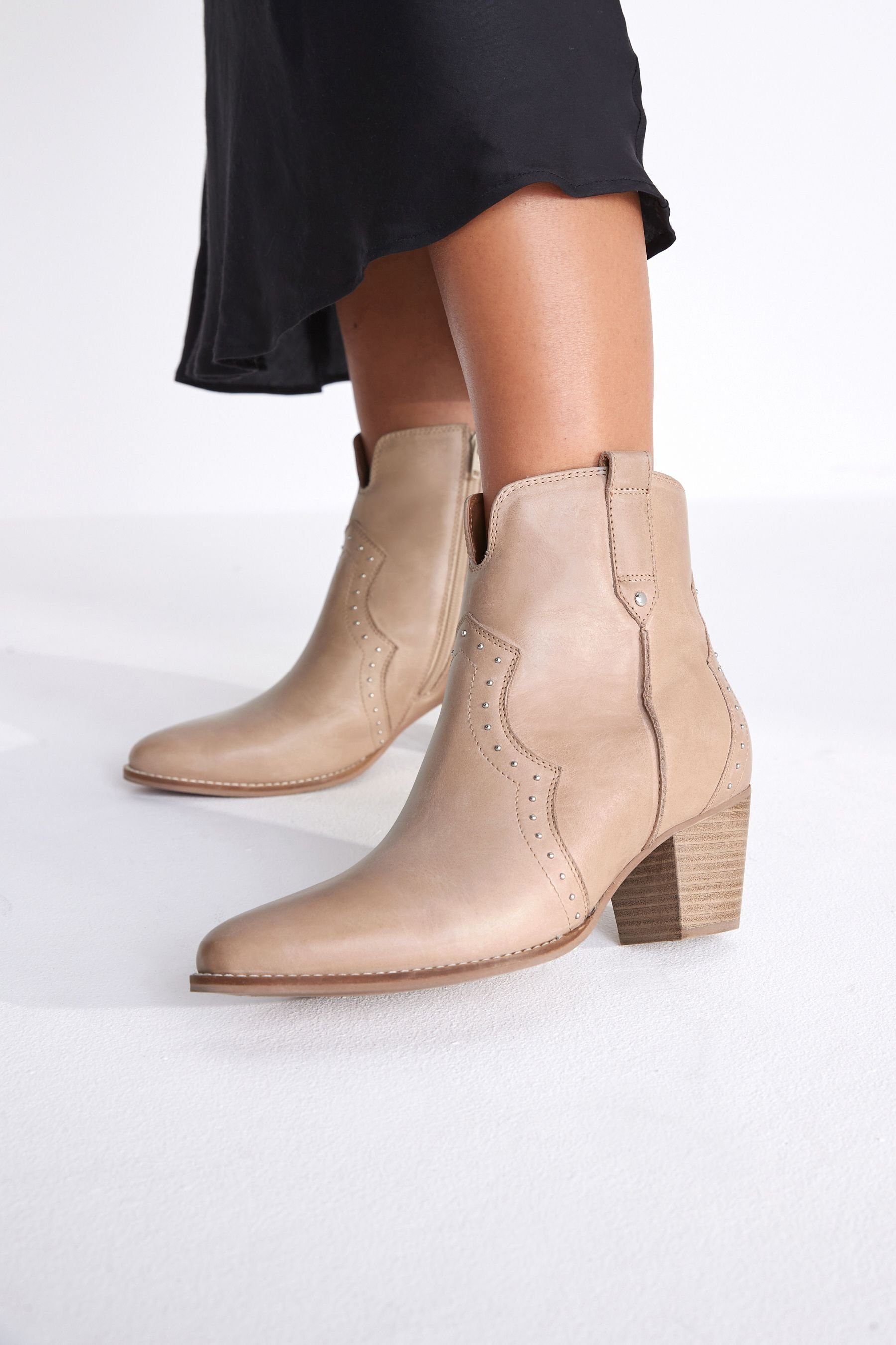 Next Forever Comfort® Cowboystiefel aus Leder günstig online kaufen