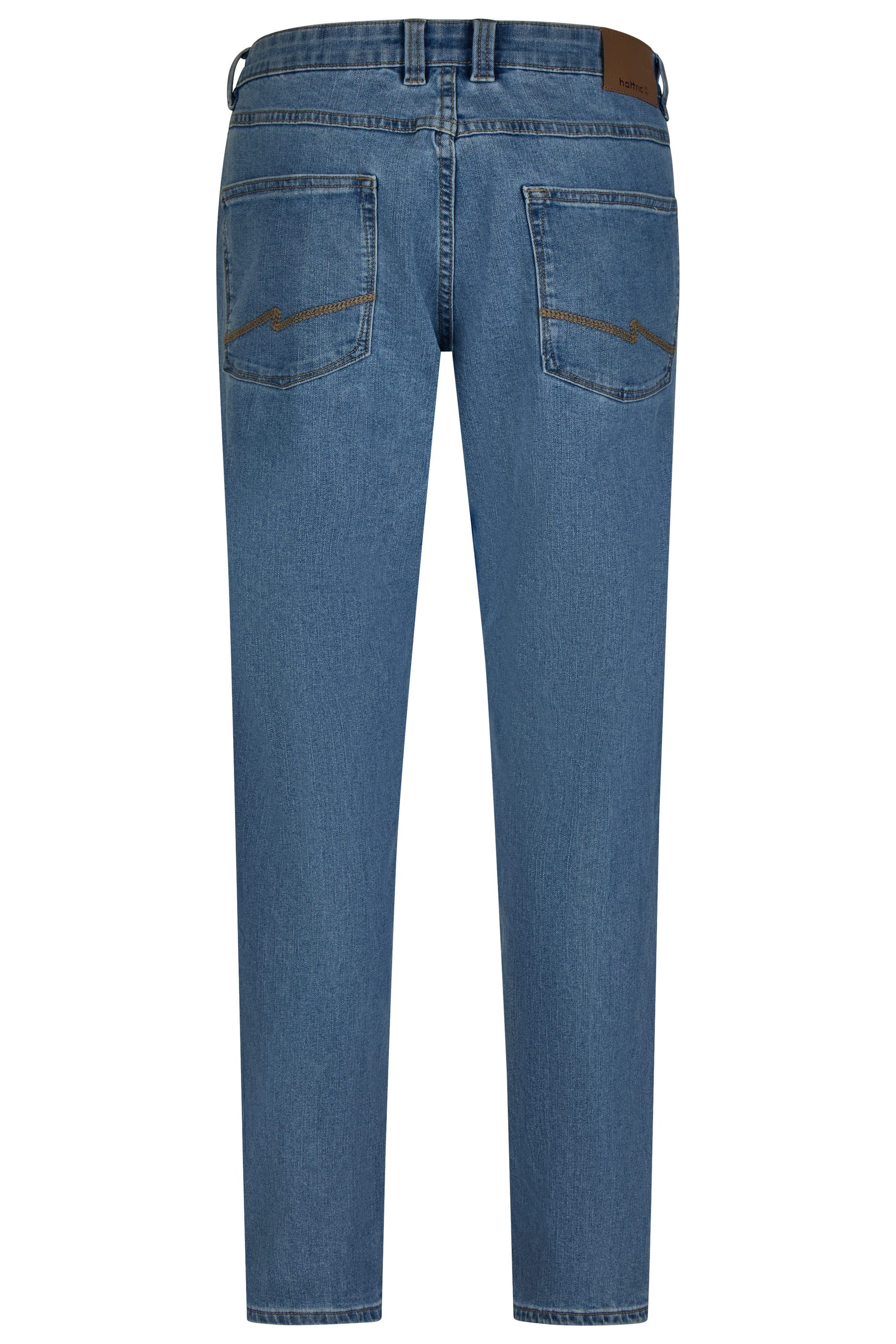 Hattric 5-Pocket-Jeans Jeanshose Harris Light Denim – Bild 3 von 5