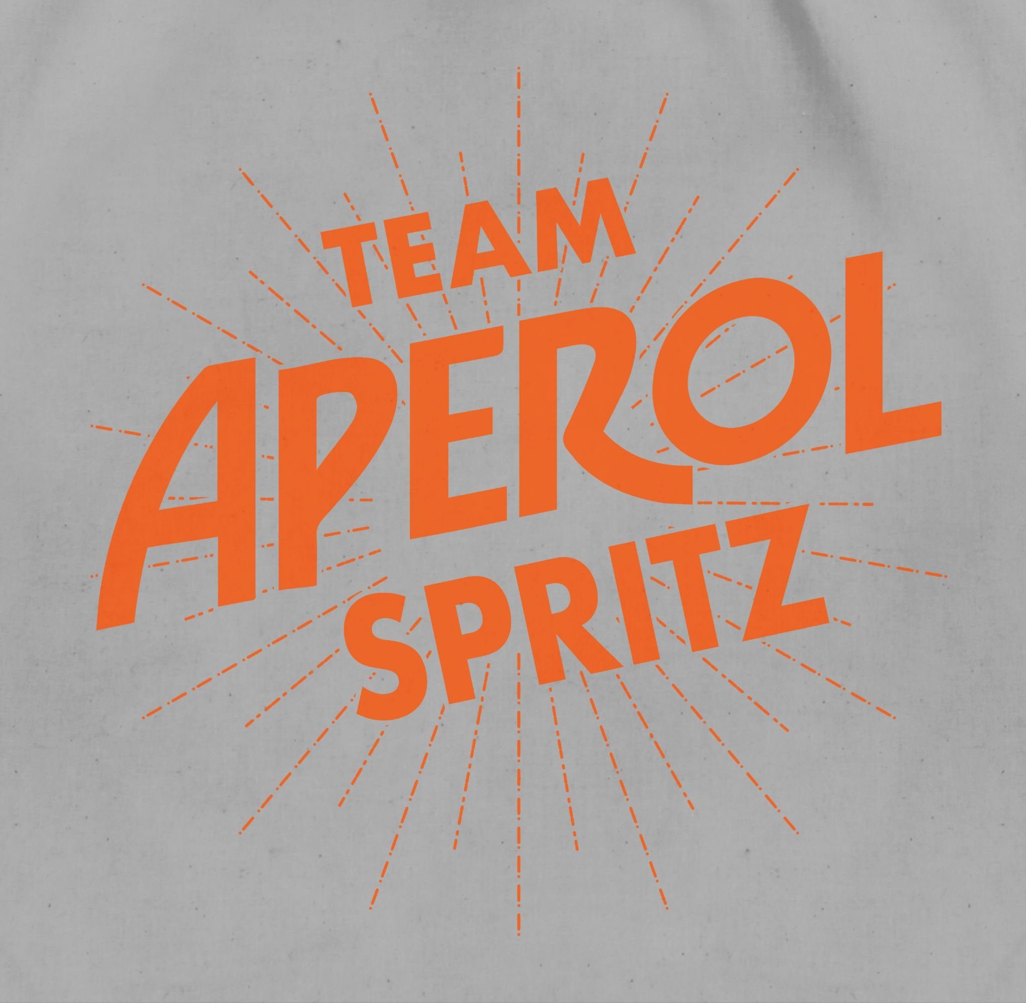 Shirtracer Turnbeutel Team Aperol Spritz JGA I Mädelsabend Spritztour Aperol Geschenk, Karneval & Fasching