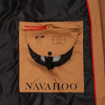 Navahoo Steppmantel Isalie zeitloser Wintermantel mit abnehmbarer Kapuze