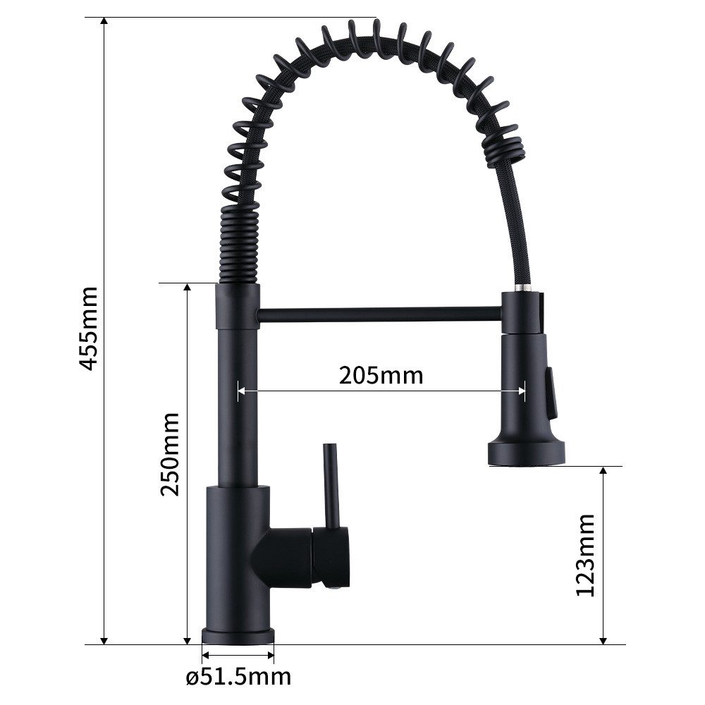 HOMELIVE Spültischarmatur Küchen hochdruck Wasserhahn 2 günstig online kaufen