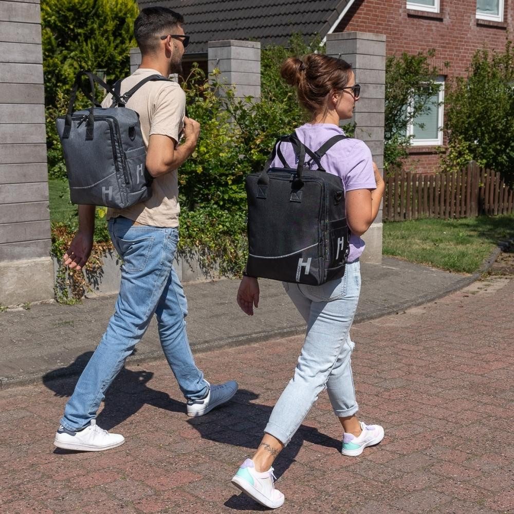 Haberland Fahrradrucksack Haberland Bike-Rucksack More Than Work schwarz - flexible Office- & Bi