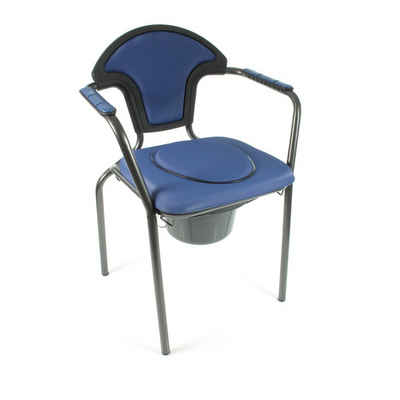 RUSSKA Toiletten-Stuhl Russka Toilettenstuhl 'Standard modern', blau