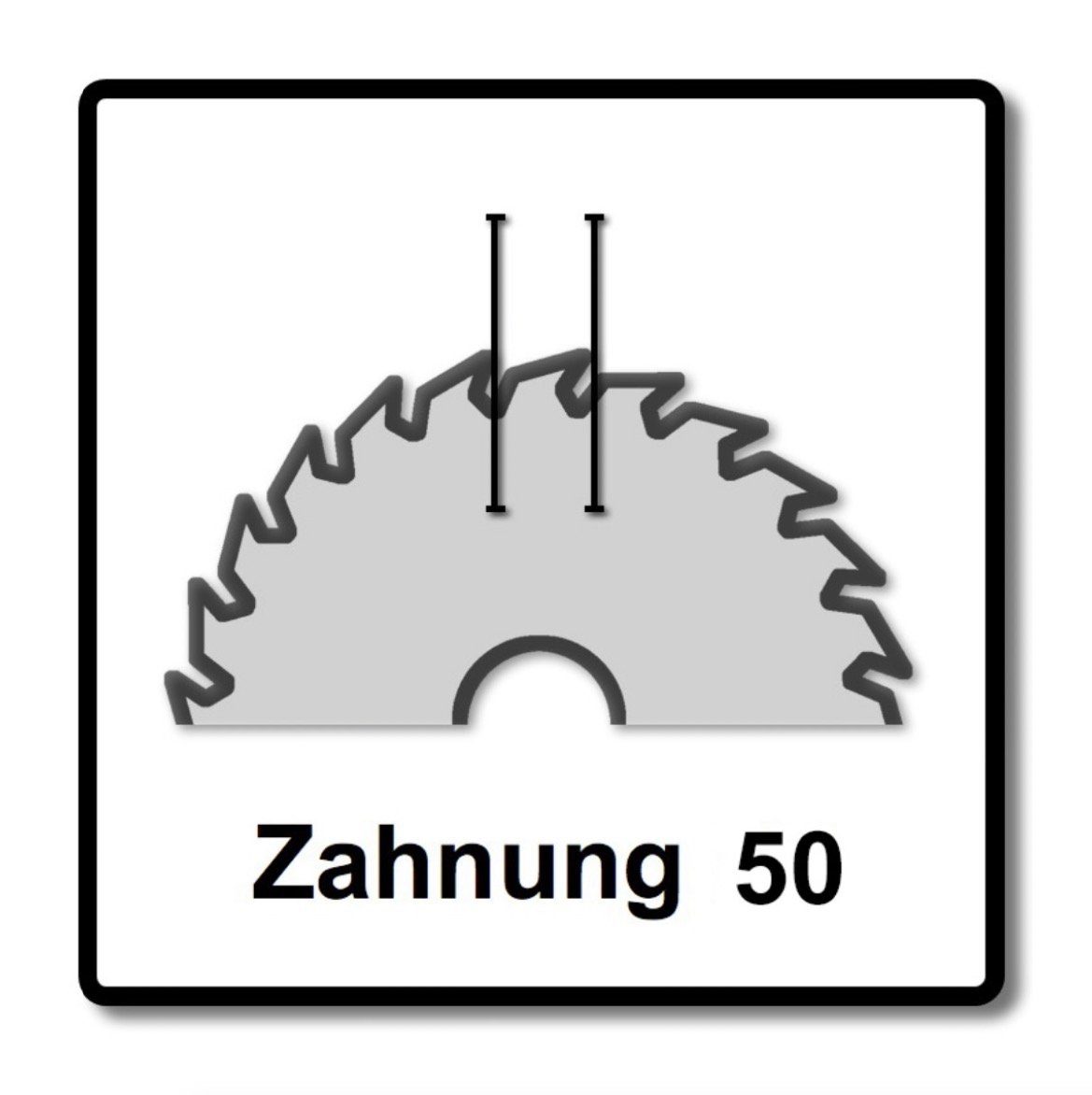 SPECIALIZED x Makita Zähne Kreissägeblatt mm 50 für Metall x (B- 1,4 136 Kreissägeblatt 20
