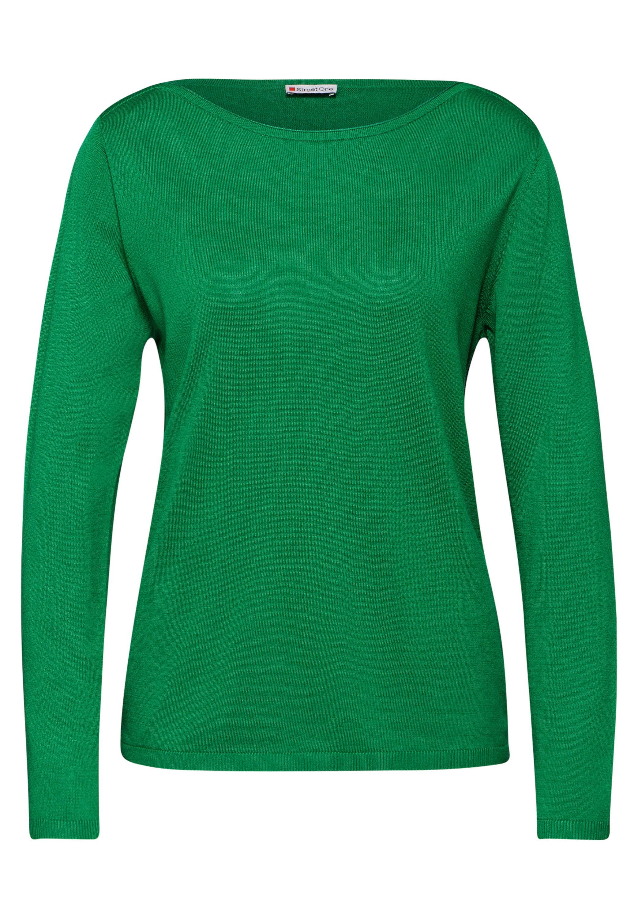 glowing green
