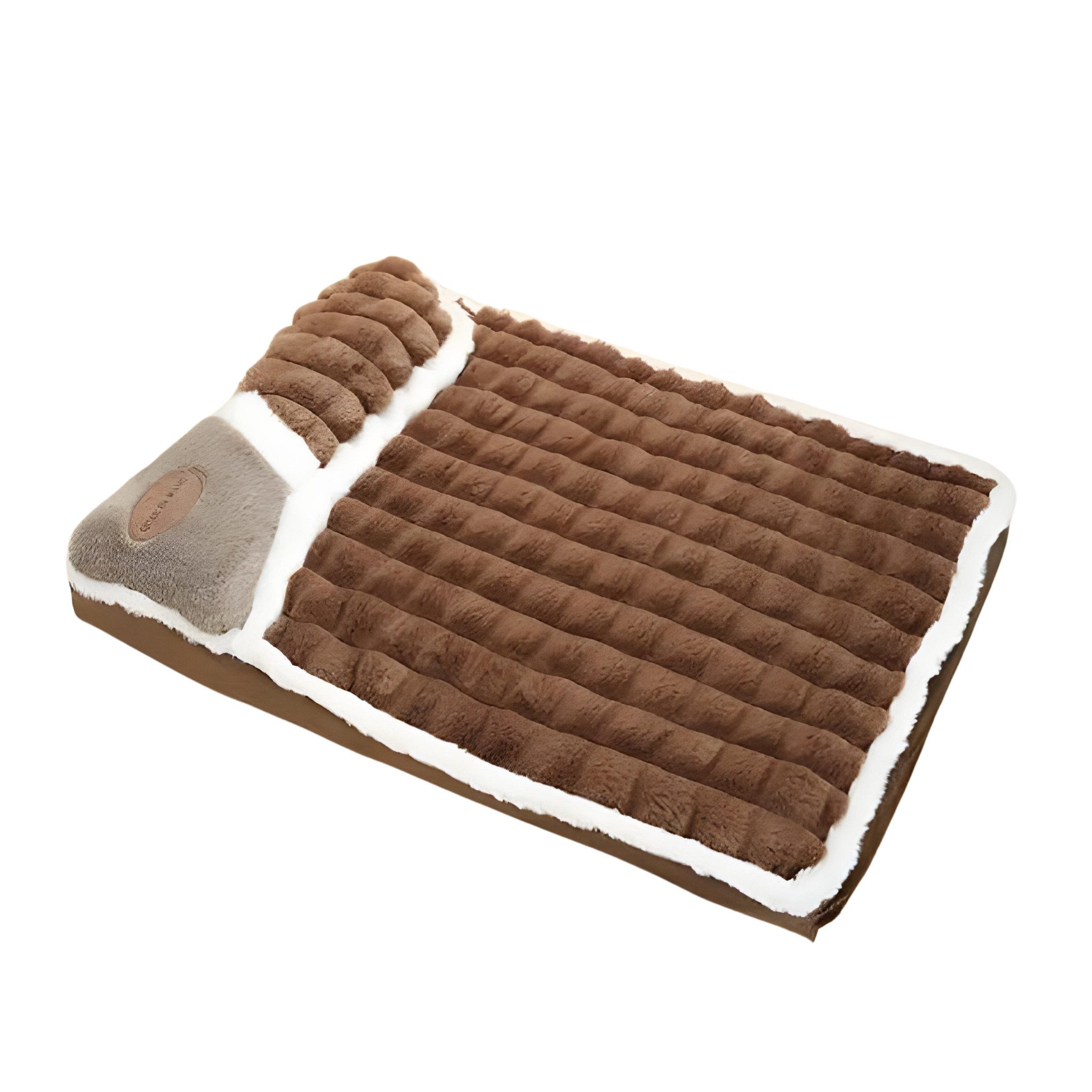 HS.SUPPLY Hundematte kuschelweiches Hundebett, waschbarer Bezug, kuschelwei günstig online kaufen