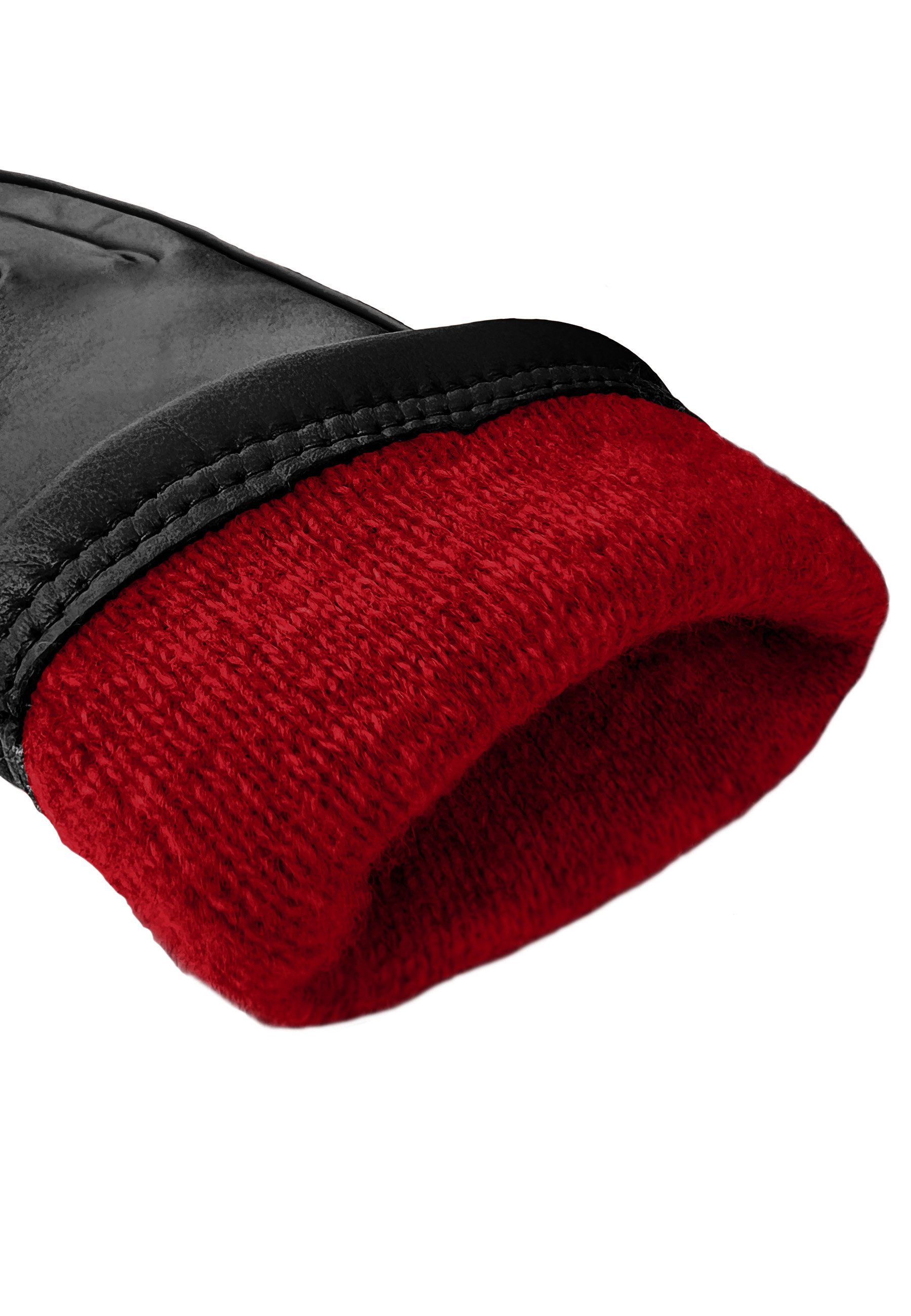 KESSLER Lederhandschuhe Style Robin (Paar, 1-St., Handschuhe) Leather Working Group zertifiziertes Leder, warmes Strickfutter