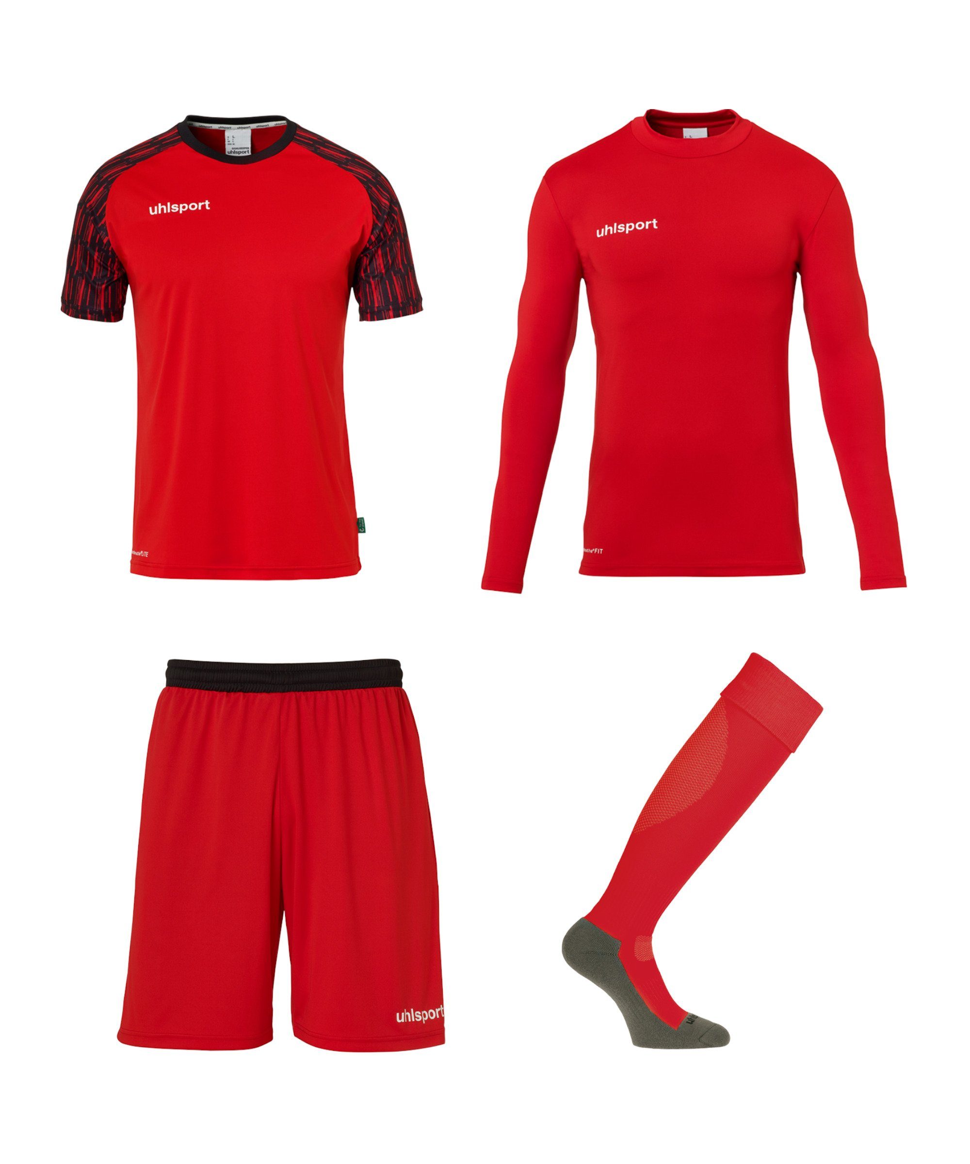 uhlsport Fußballtrikot uhlsport Reaction Torwartset Kids Trikot-Sets Teamsport
