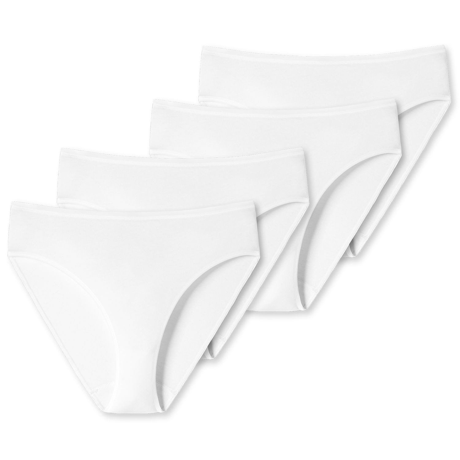 Schiesser Slip 95/5 bequem, flache Abschlüsse im 4er SPARPACK