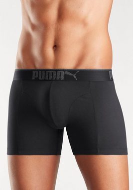 PUMA Boxershorts Lifestyle Sueded Cotton Boxer 3P (Packung, 3-St)