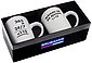 BRUBAKER Tasse »Polizei Motivtassen "365 x..." und "WÄHLEN SIE..."«, Keramik, 2er-Set Kaffeebecher für Polizisten in Geschenkpackung mit Grußkarte, Kaffeetassen Becher Geschenkset für die Arbeit, Bild 3