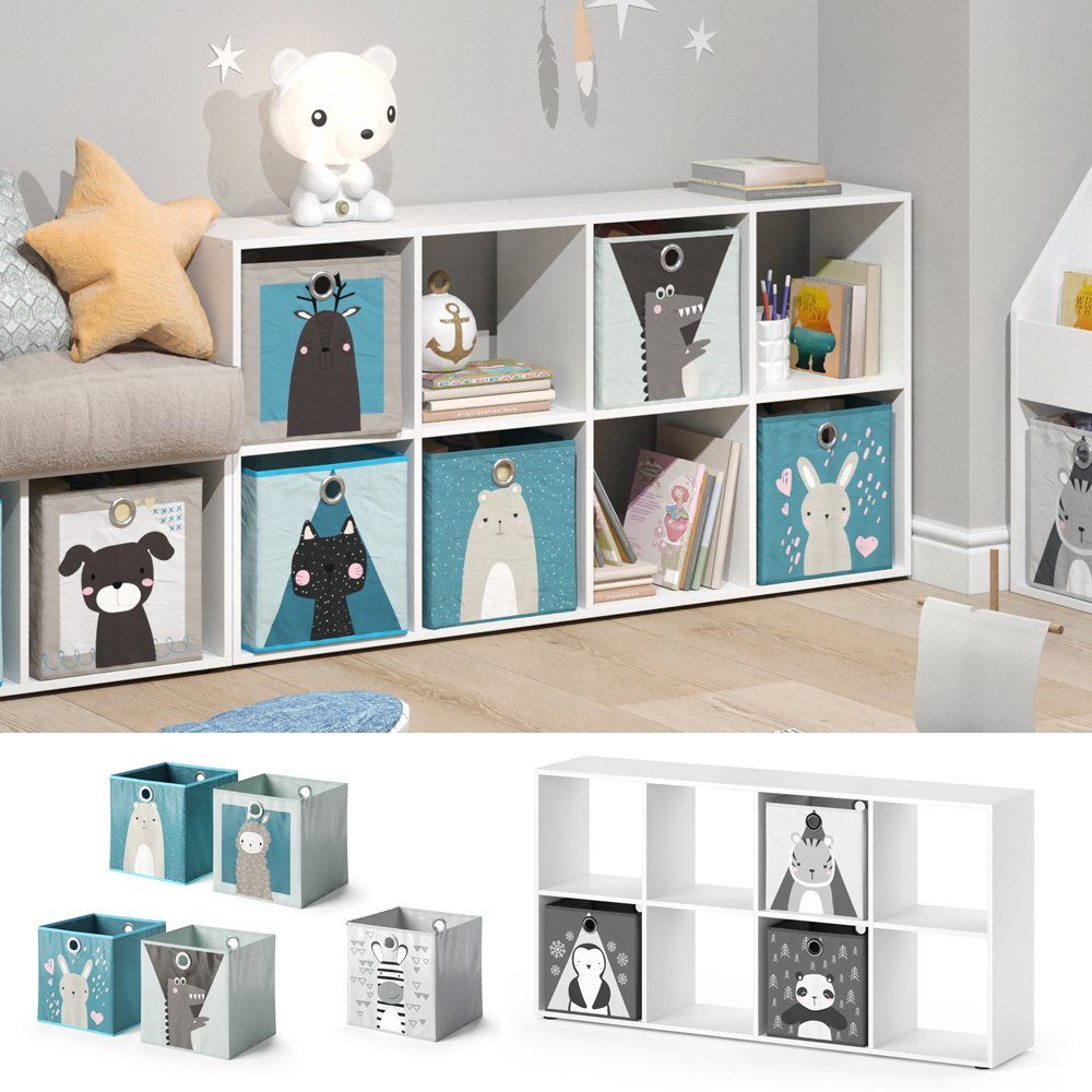 Vicco Bücherregal Scutum, Weiß, 143 x günstig online kaufen