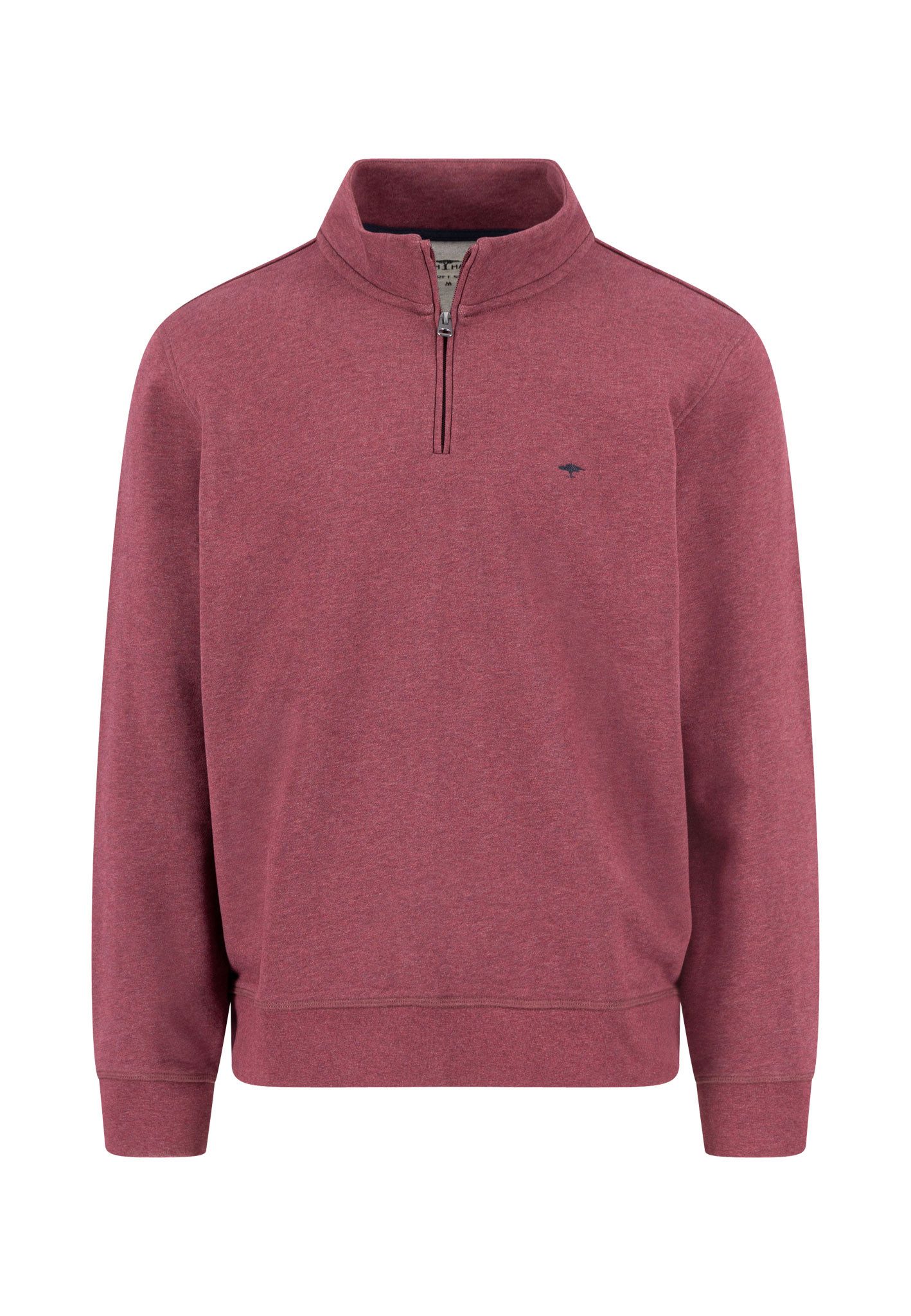 FYNCH-HATTON Вязаные свитера Sweat Troyer-Zip Deep Merlot