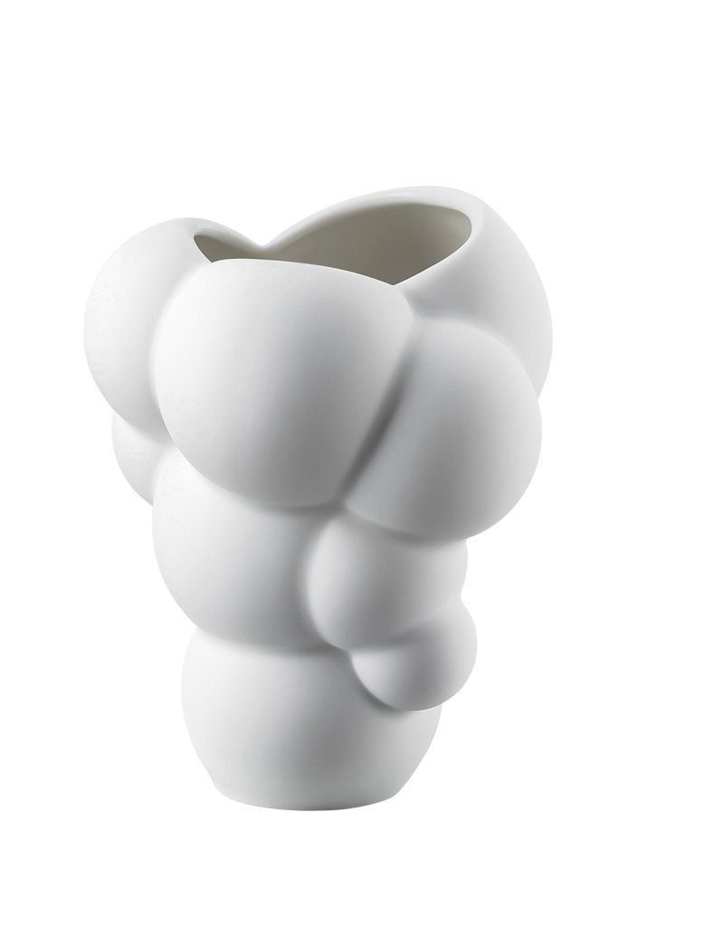 Rosenthal Tischvase Minivase Skum, weiß, 10 cm, Kollektion Miniaturvasen