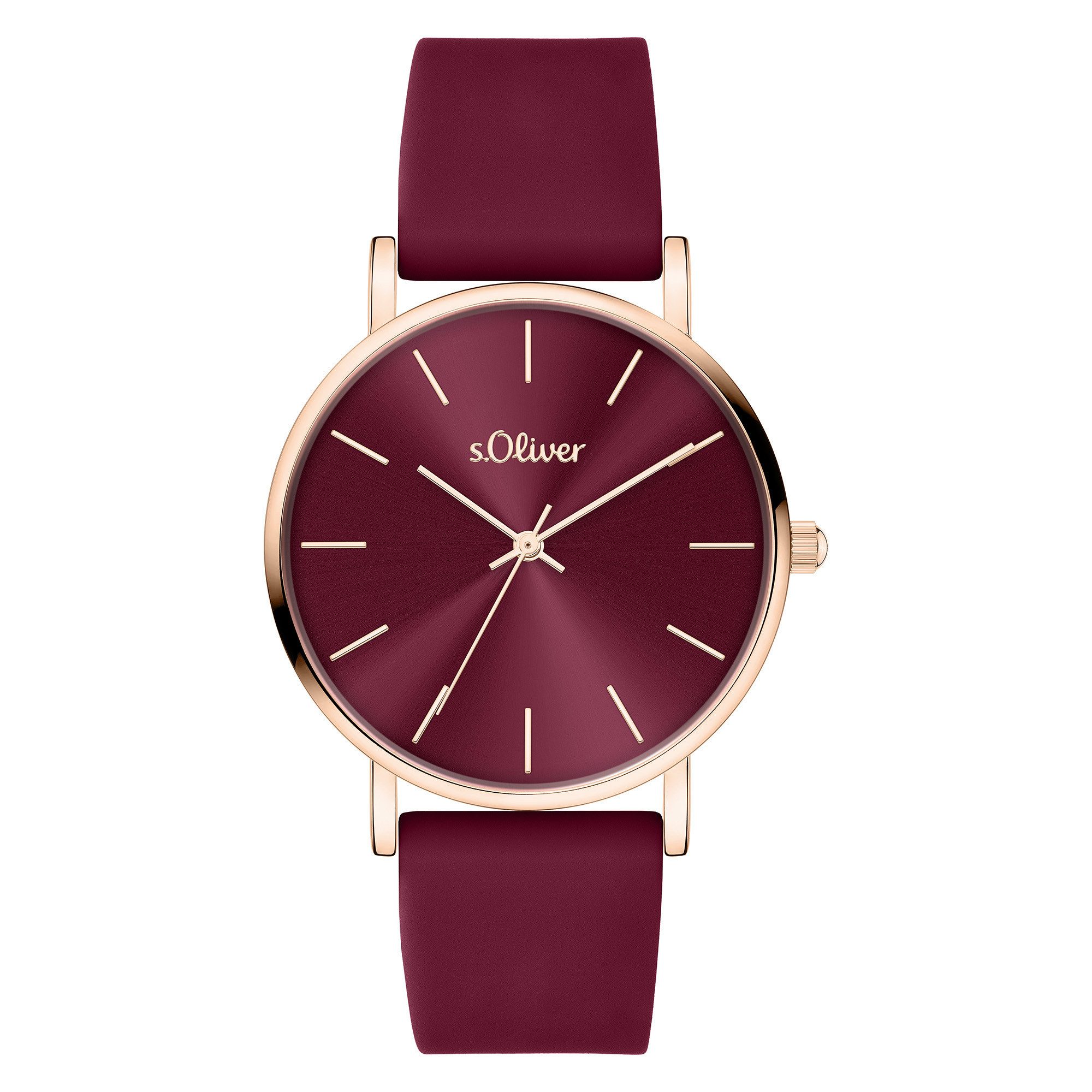 Quarzuhr Modern Statement Silikon