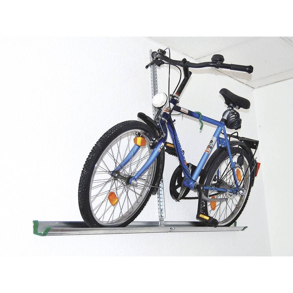 EUFAB Fahrradständer Fahrrad-Wandhalter mit Reifenschiene