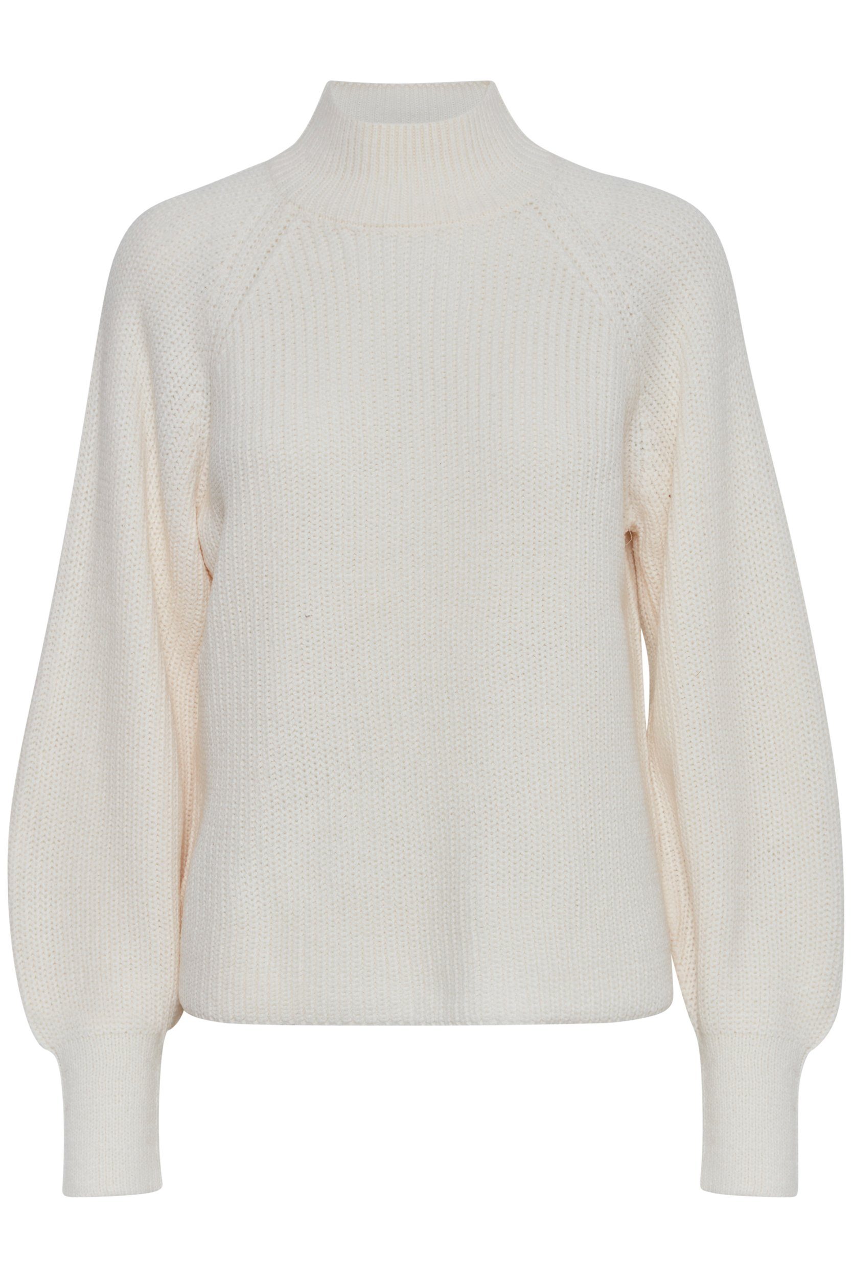 b.young Strickpullover Grobstrick mit Ballonärmeln mit günstig online kaufen