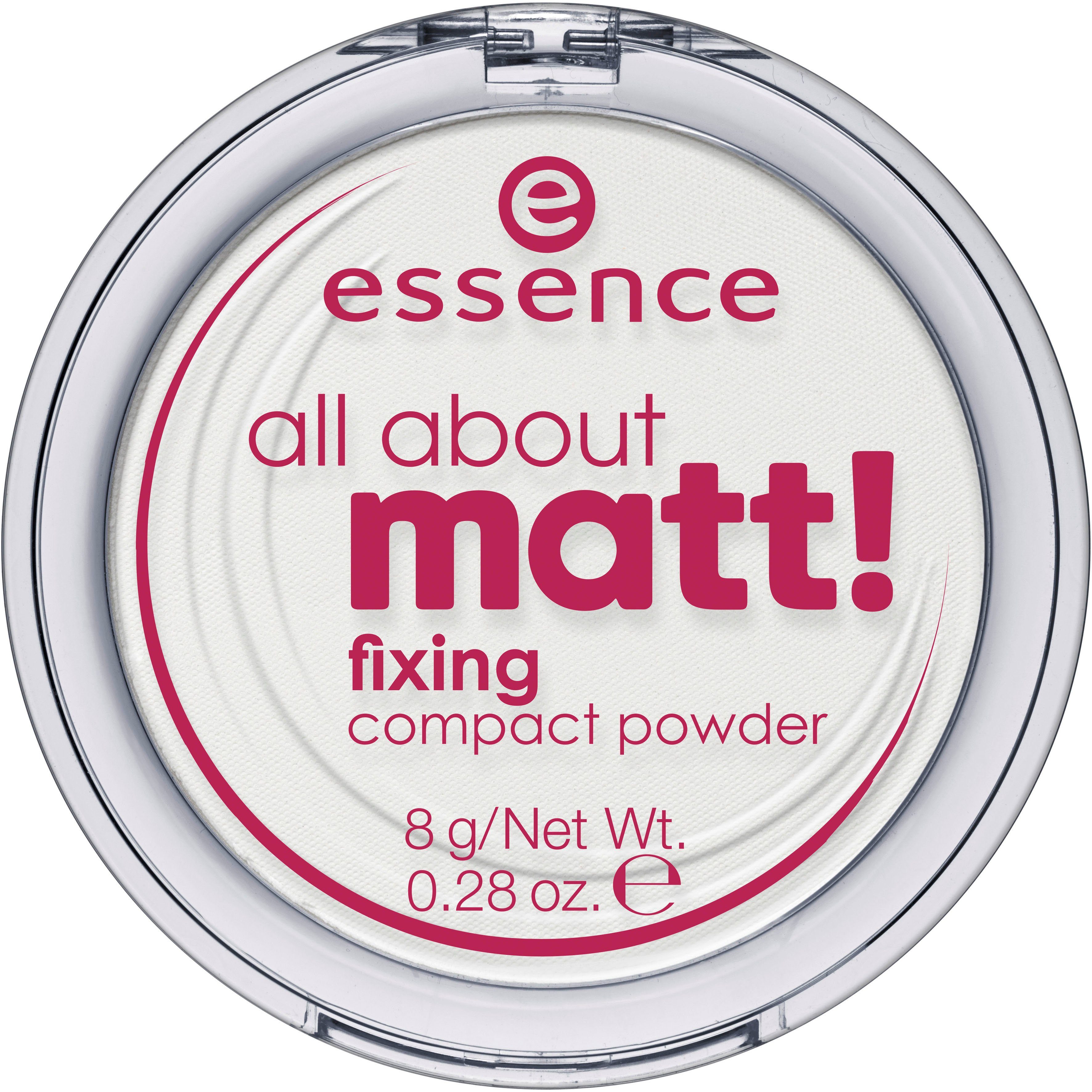 Essence fixing matt! compact powder, about all Puder