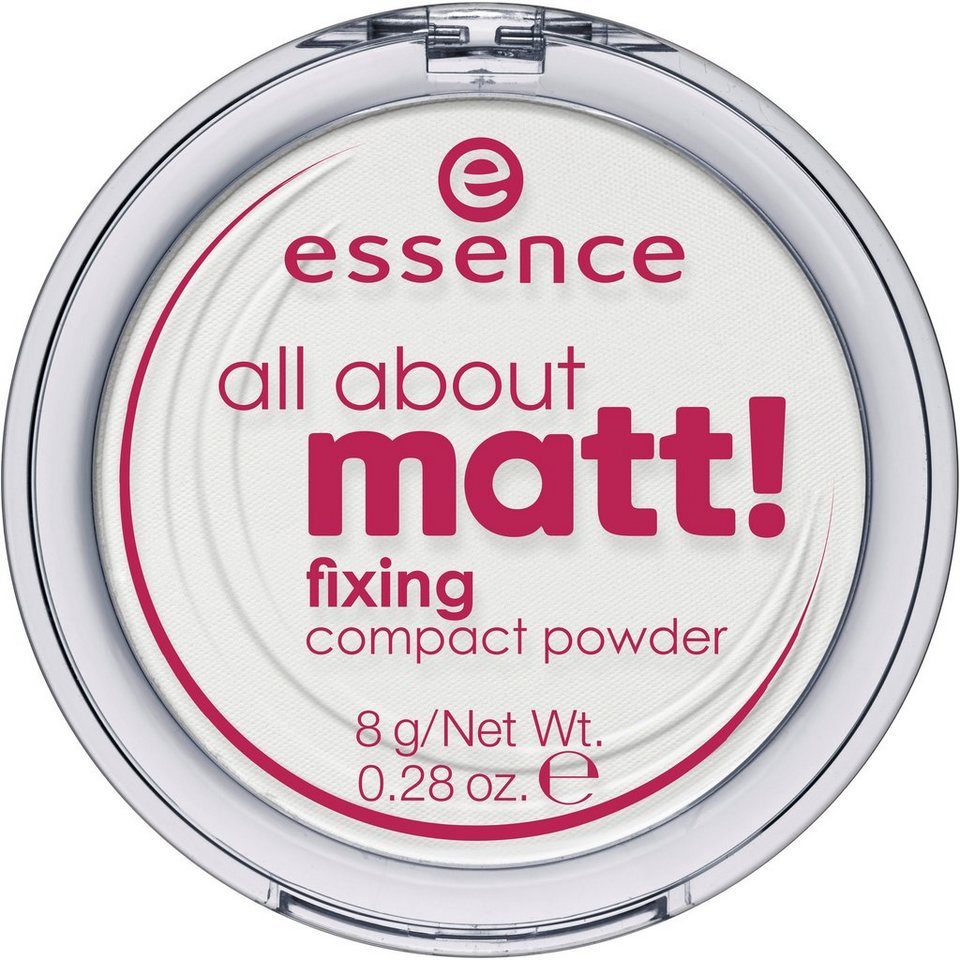 matt! all Puder about compact Essence fixing powder,