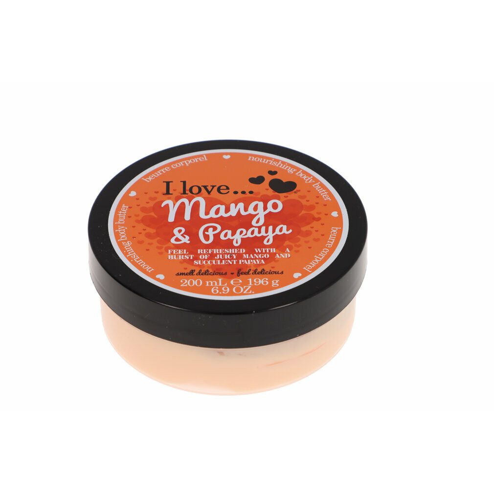 I Love... Körperpflegemittel Mango & Papaya Körperbutter 200ml