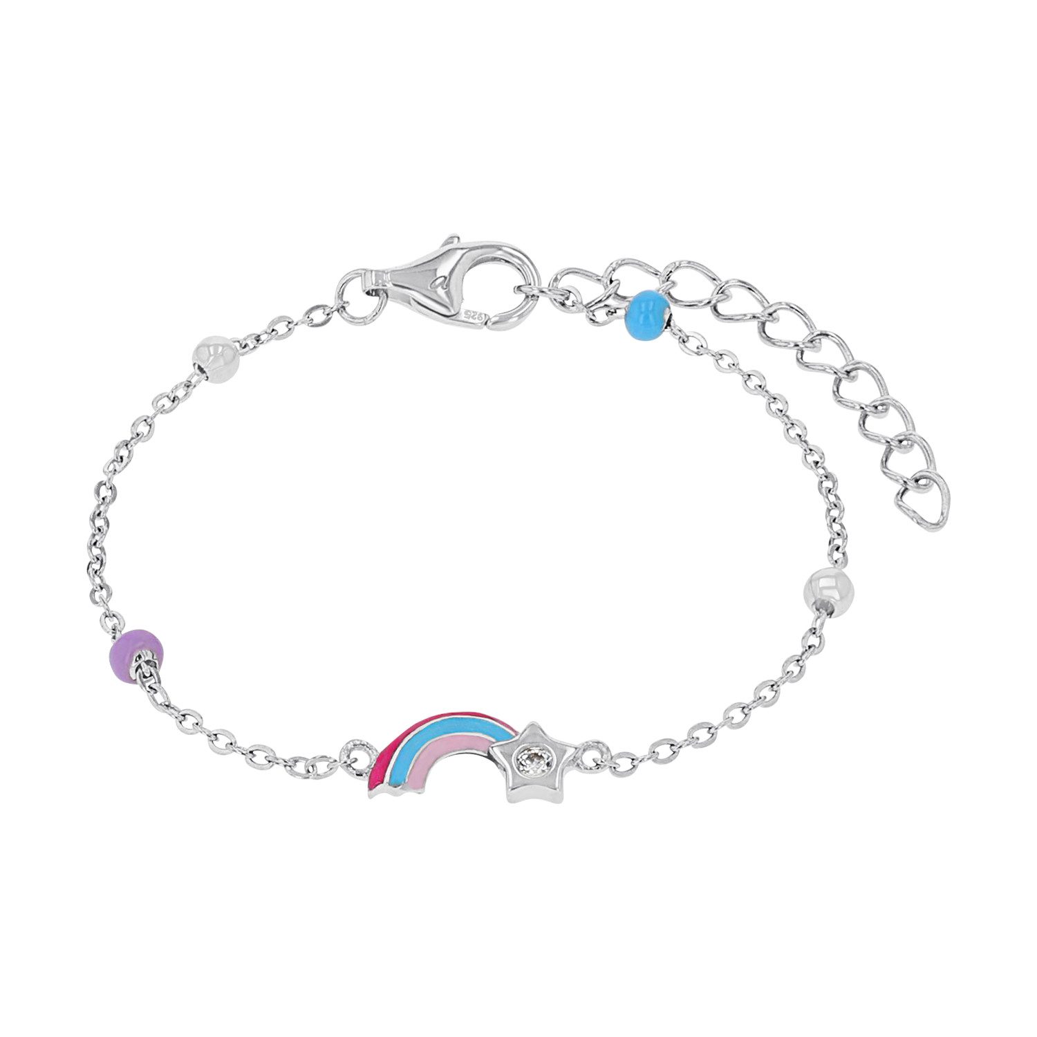 Prinzessin Lillifee Armband Sternschnuppe-Motiv, mit Zirkonia (synth)