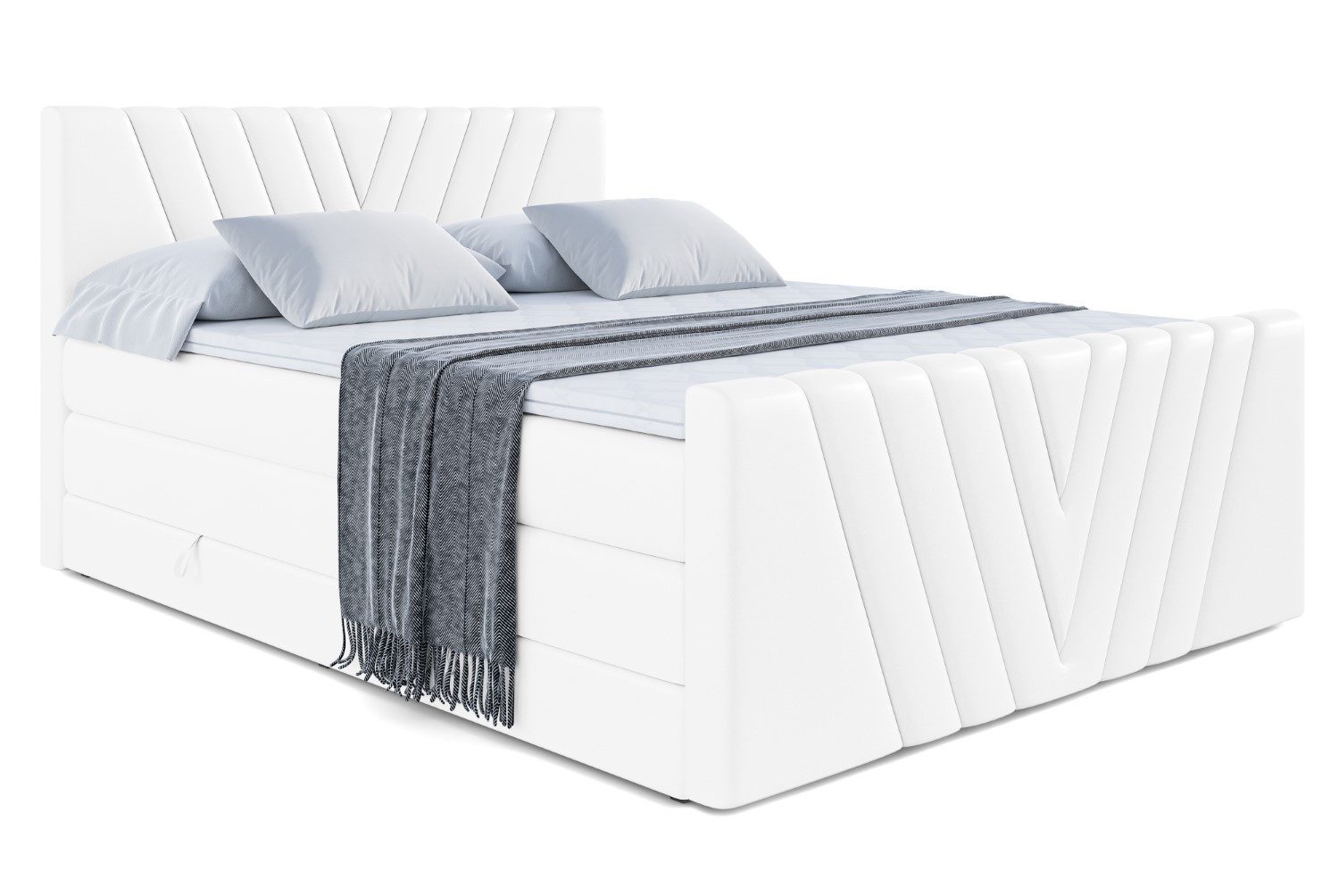 ALTDECOR Boxspringbett ERNINA-Z KING (Multipocket-Matratze H4, H3 Matratze günstig online kaufen