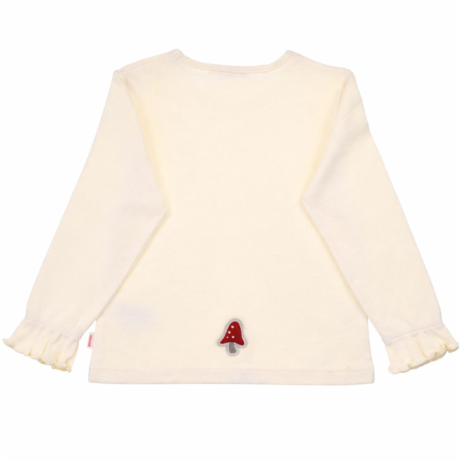 BONDI T-Shirt Mädchen Langarmshirt 'Be nature' 86959, Offwhite