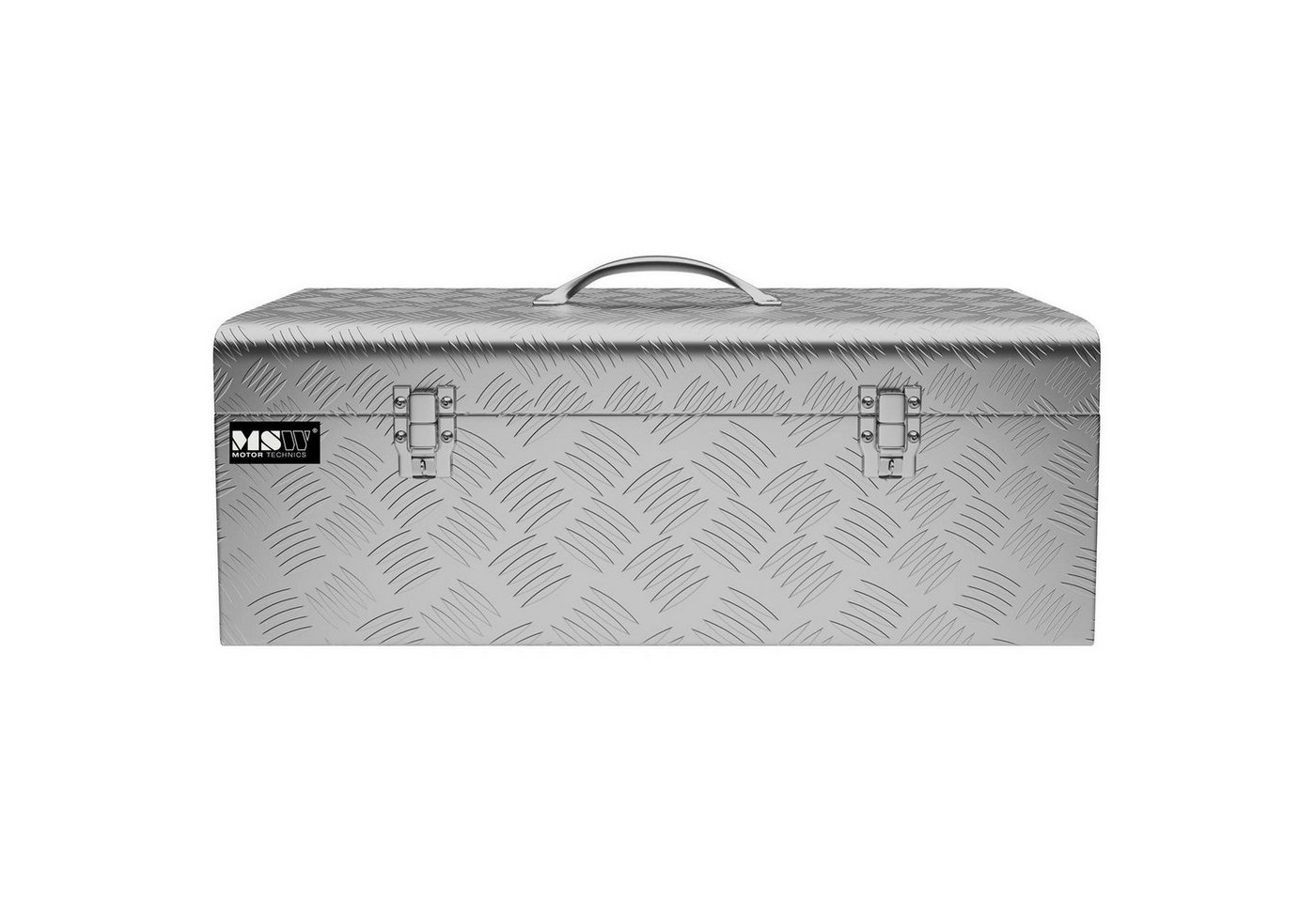 Thumbnail - MSW Werkzeugkoffer 31L Alubox Alukiste Truckbox Werkzeugbox Transportkiste Deichselbox