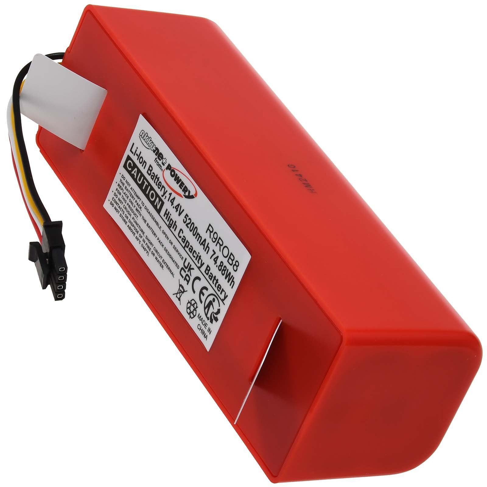 Powery Akku für Roborock S7 Staubsauger-Akku 5200 mAh (14.4 V)